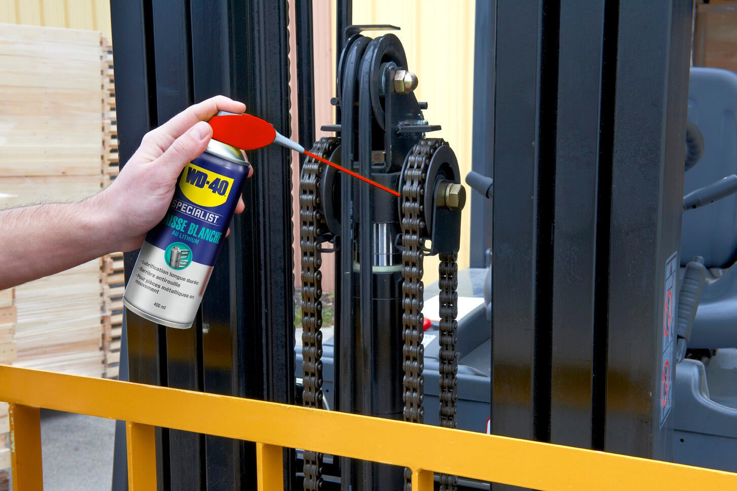 Graisse blanche, WD-40 en aérosol 250 ml - 5