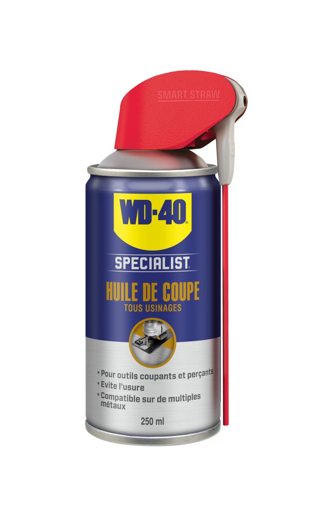 Huile de coupe en aérosol, 250 ml WD-40