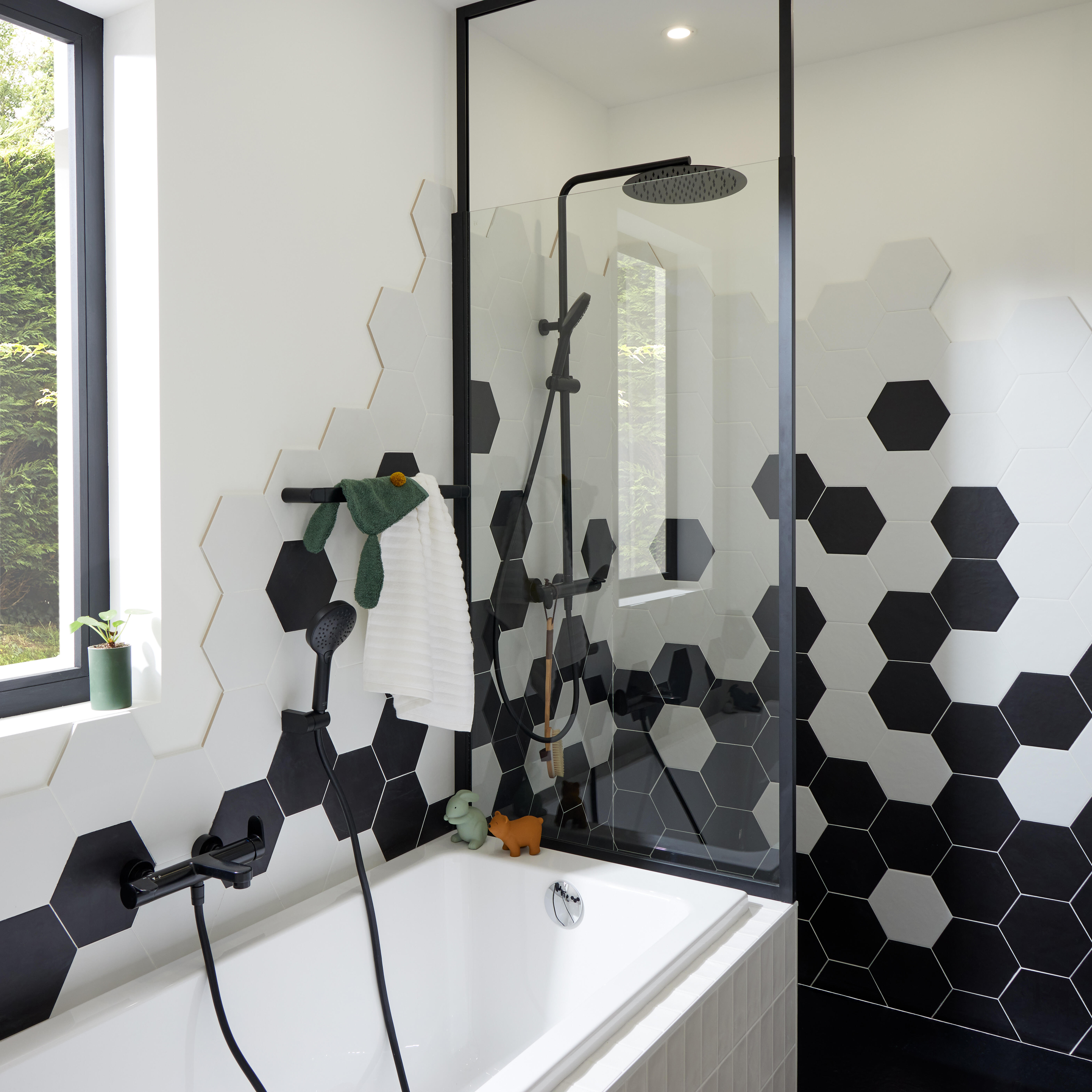 Pare baignoire unik fixe un volet - 0