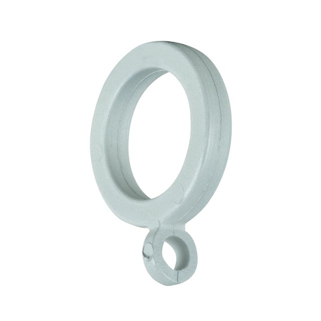 Anello per bastone per tenda24310 in ferro bianco, 8 pz  INSPIRE