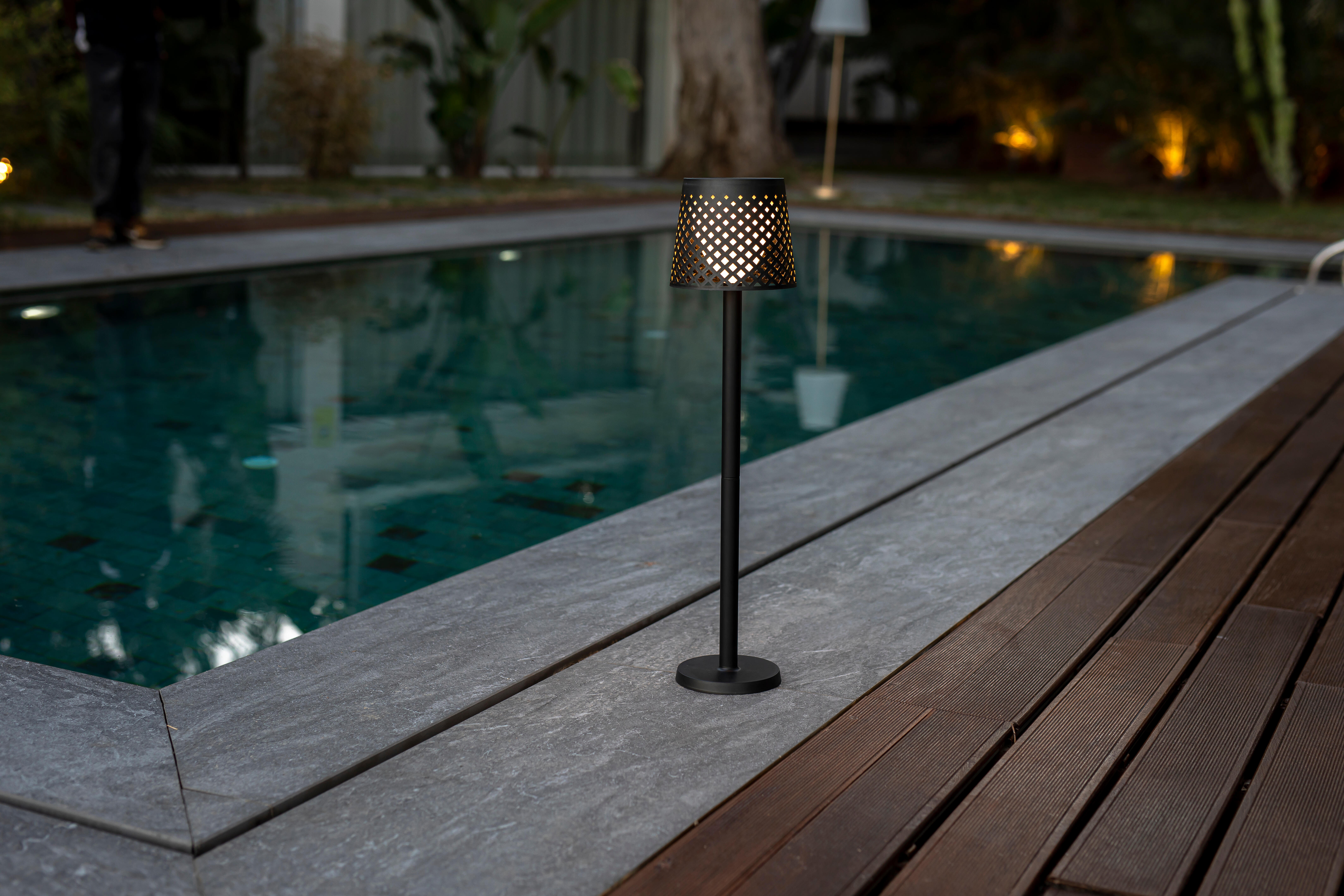 Lampe solaire et rechargeable 5 en 1 Greta 80 Lumen noir NEWGARDEN - 4