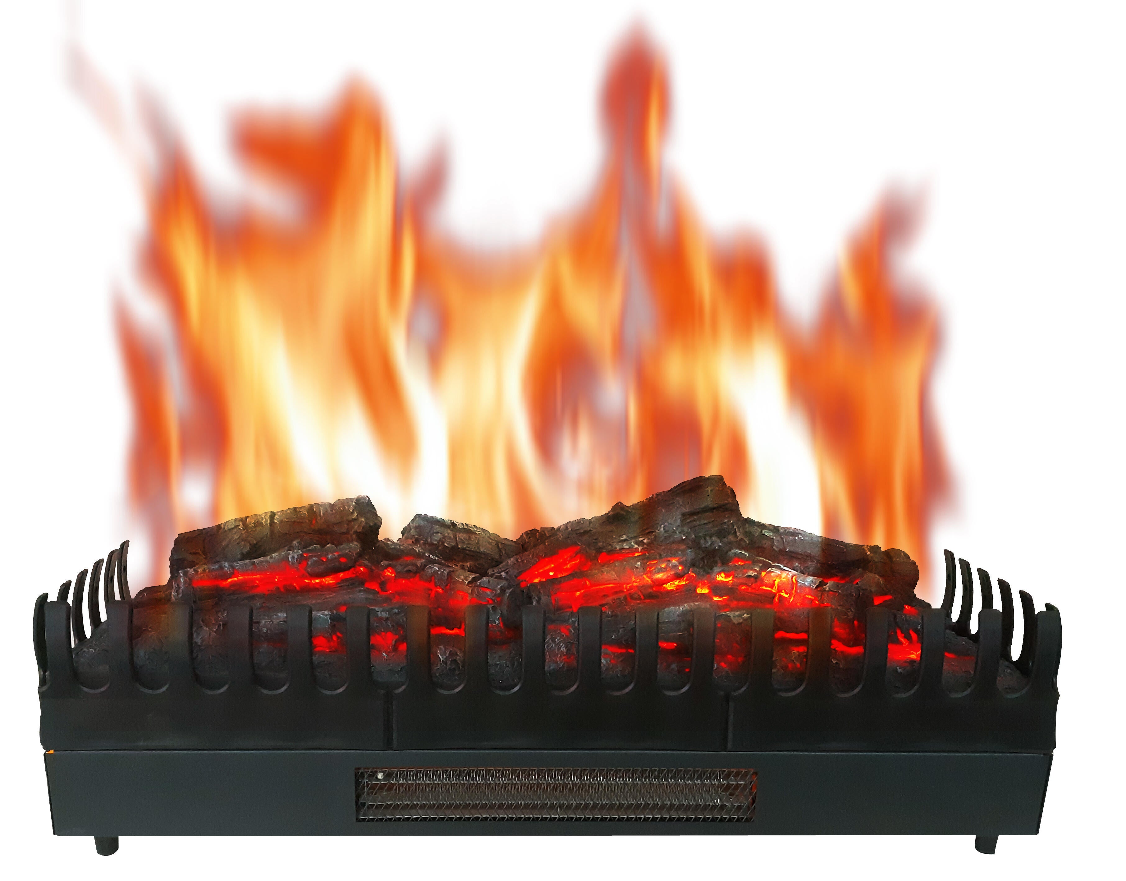 Foyer à bûches électrique effet flammes XL Leroy Merlin — free download