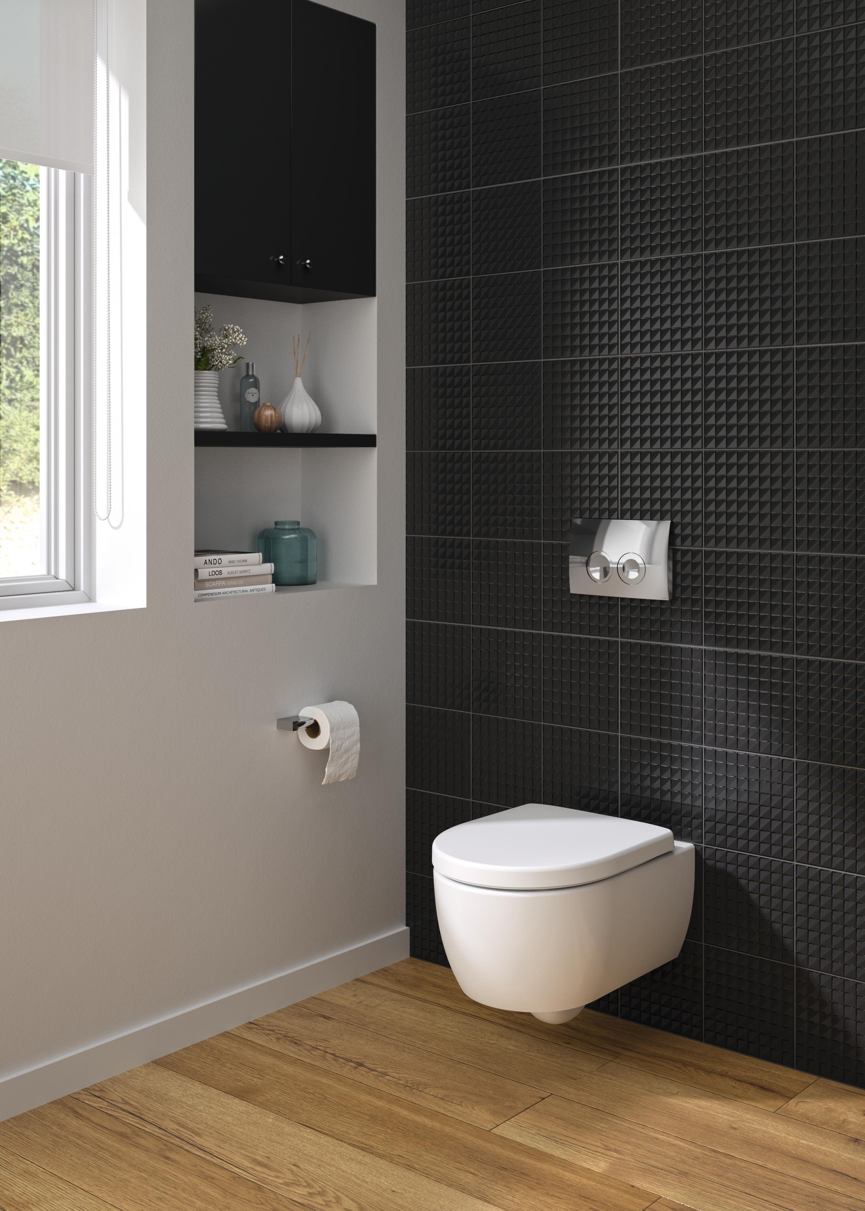 Pack WC suspendu Osmose Rimfree GEBERIT Leroy Merlin