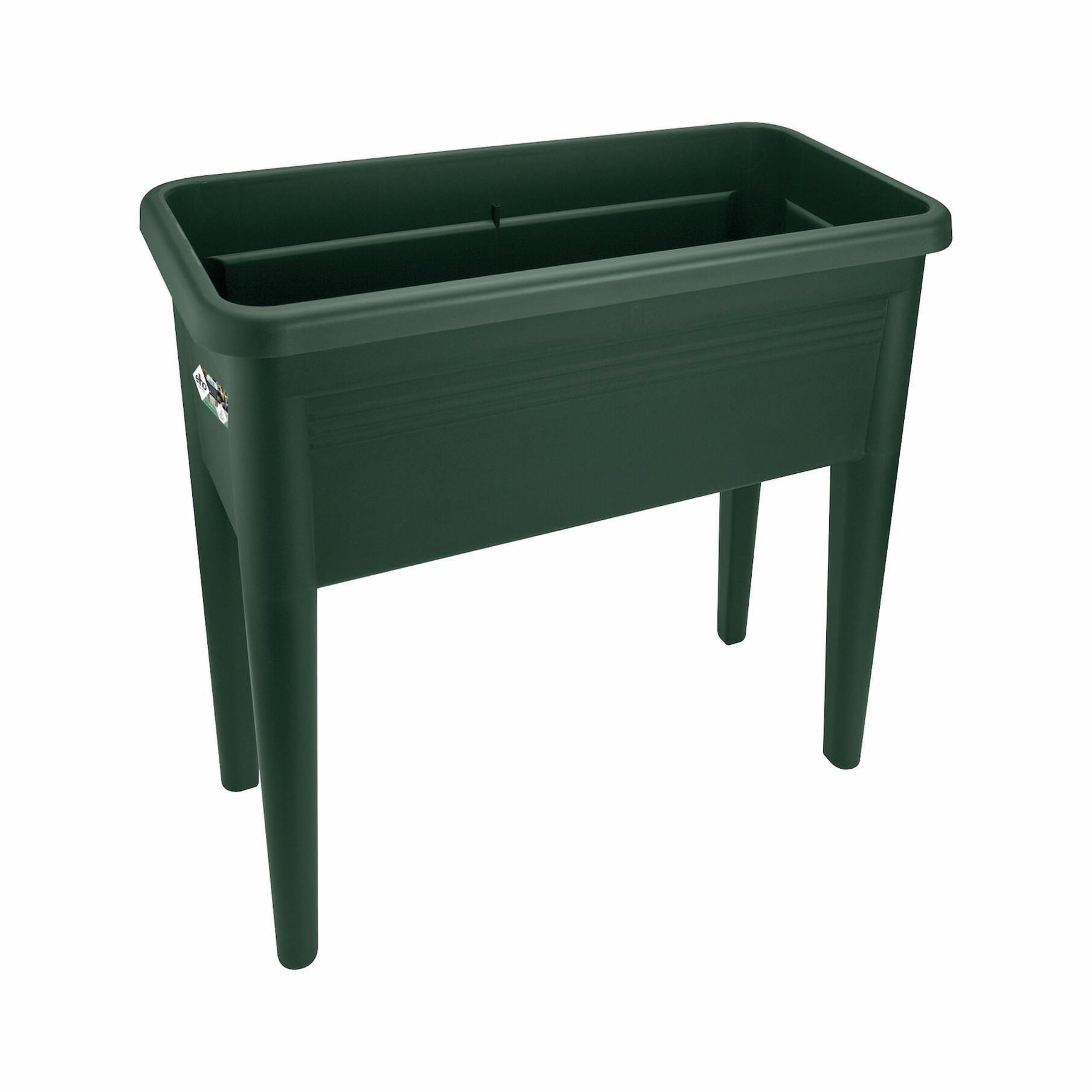 Fioriera per orto in polipropilene Green basics grow table xxl ELHO verde L 75.5 x P 36.5 x H 65.1 cm - 4