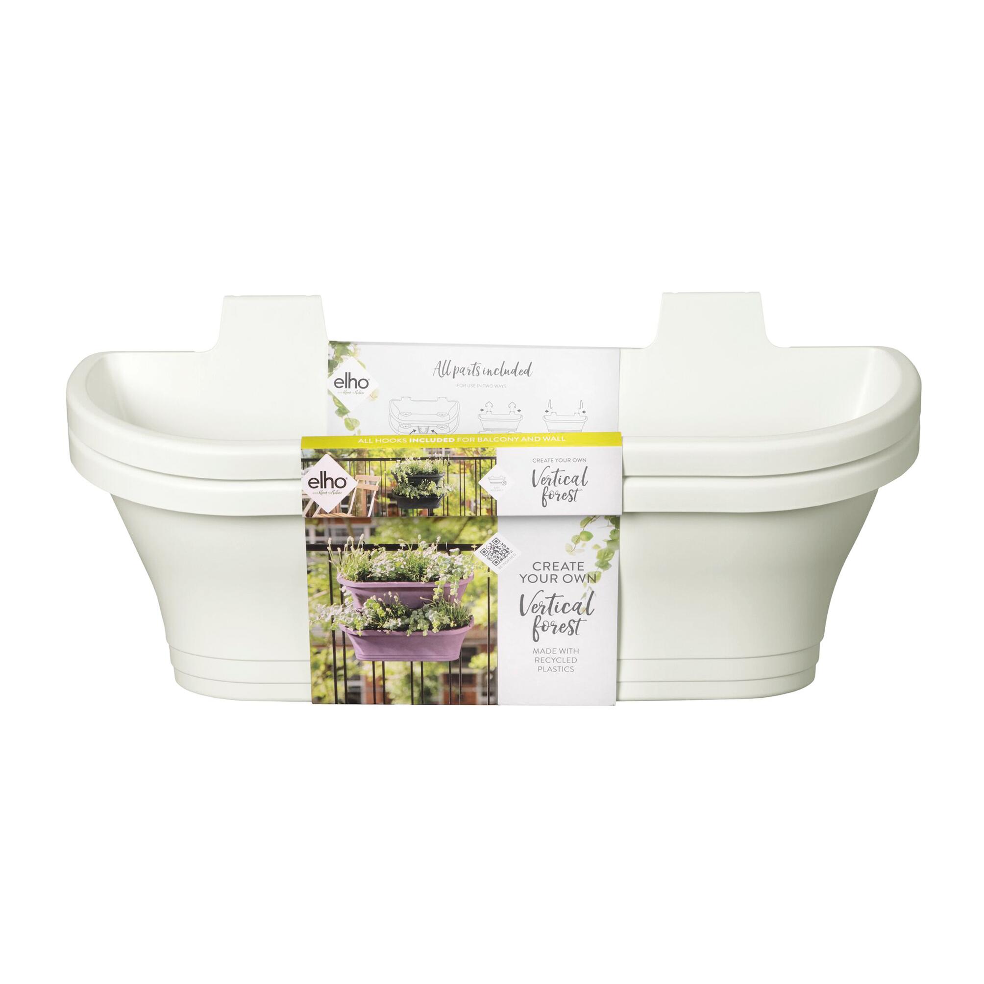 Fioriera ELHO in polipropilene H 23.33 x L 51.215 x P 51.215 cm - 7