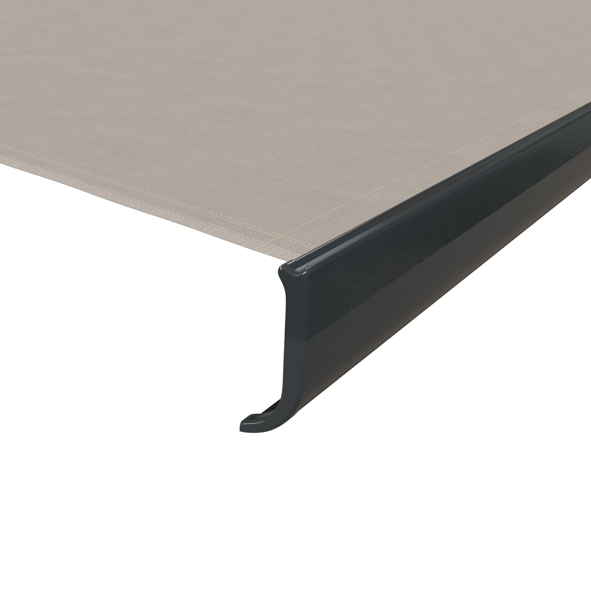 Store banne manuel 2.95 x 2 m Nori S gris, toile acrylique beige - 8