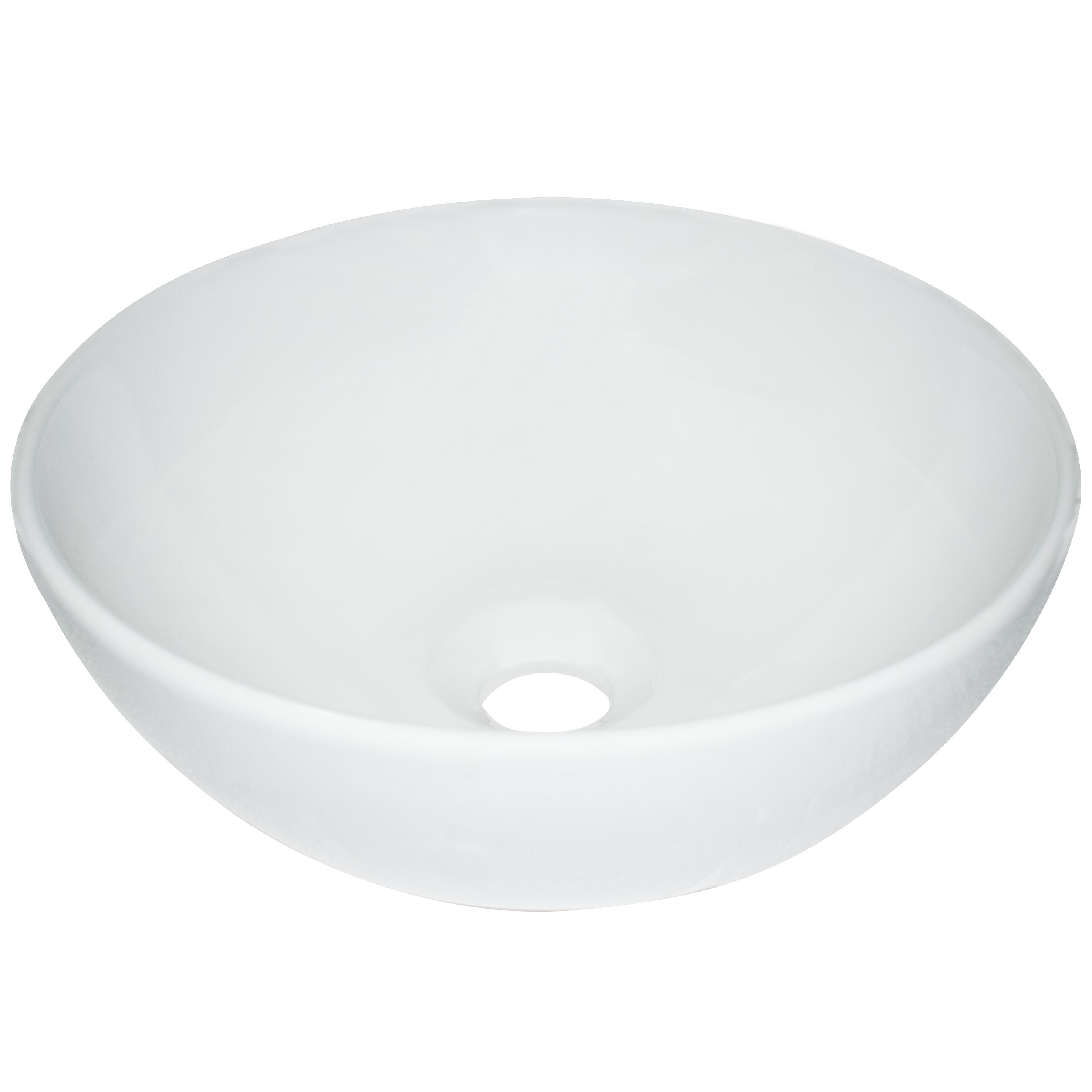 Lavatório de pousar D33x12.5 cm branco Sensea Essencial - 2
