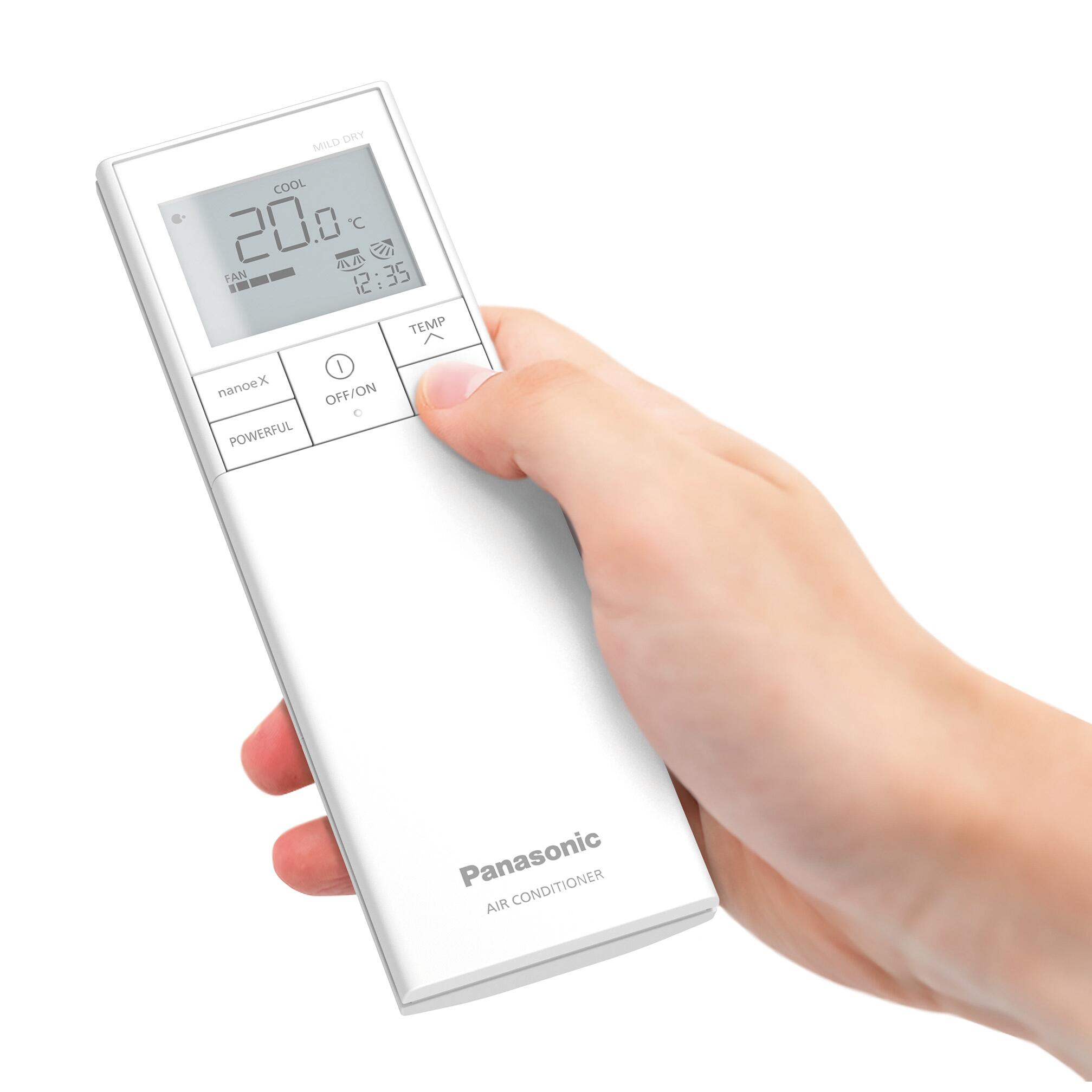 Condizionatore a muro monosplit inverter PANASONIC Etherea classe raffreddamento A+++, classe di riscaldamento A+++, bianco e trasparente - 5