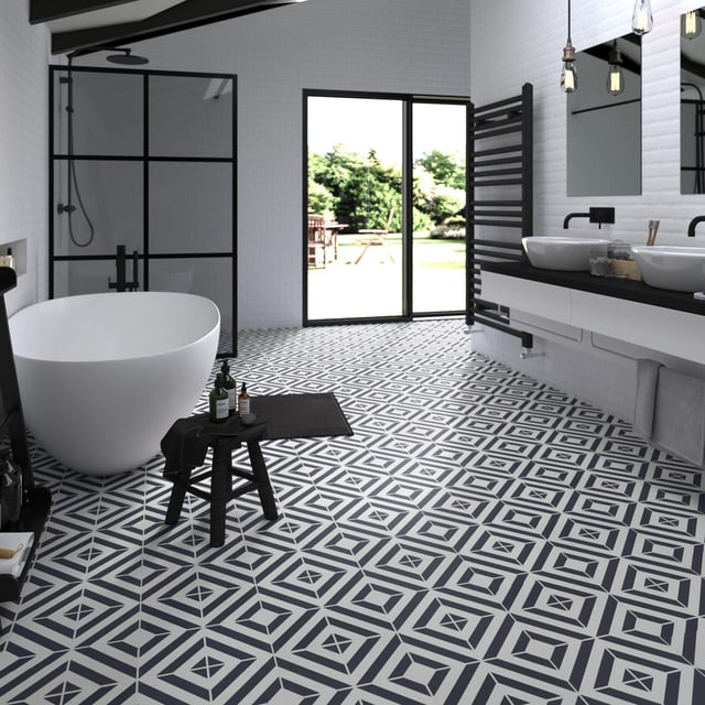 Dalle PVC adhésive medio ARTENS banos