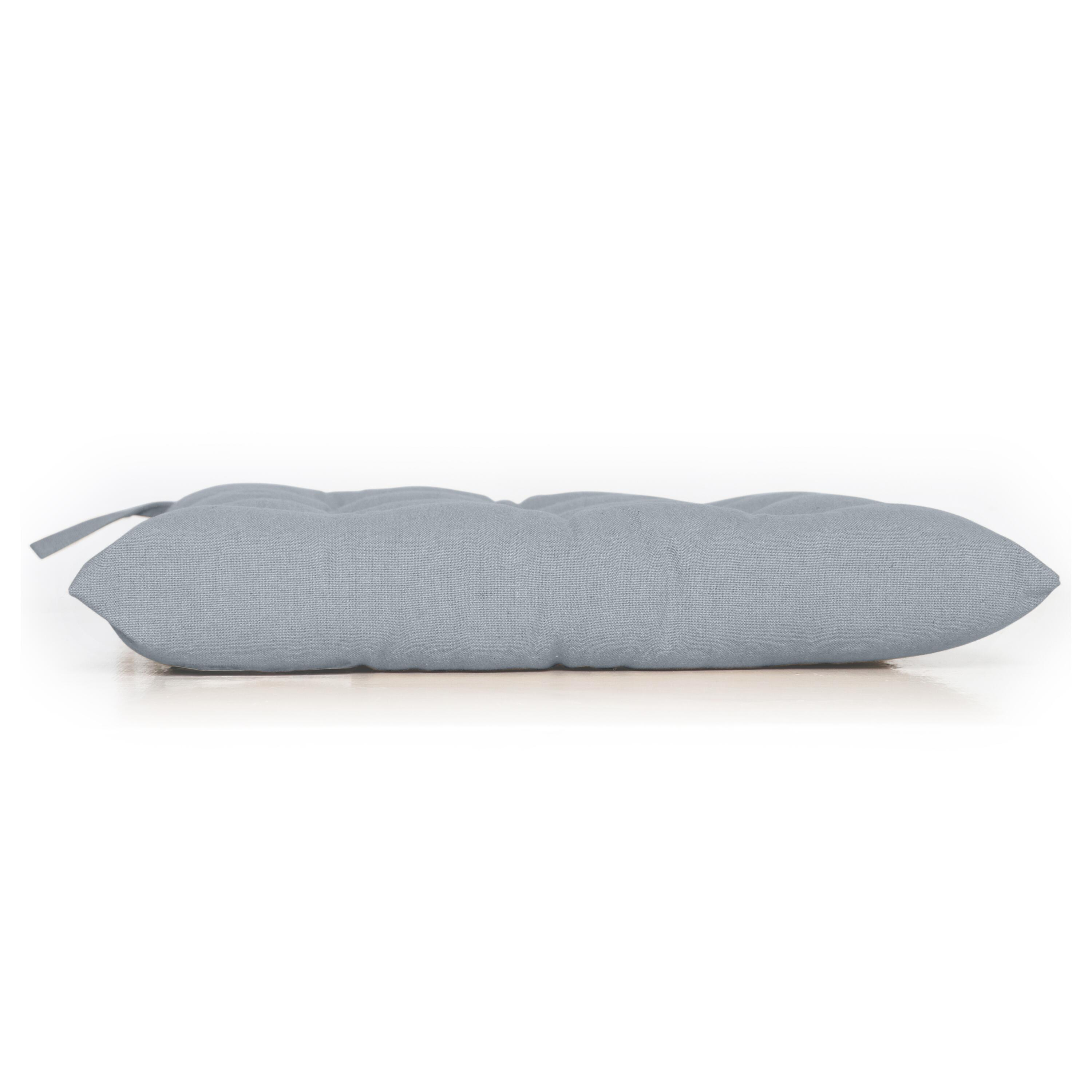 Galette de chaise Luck, gris l.40 x L.40 cm INSPIRE - 3