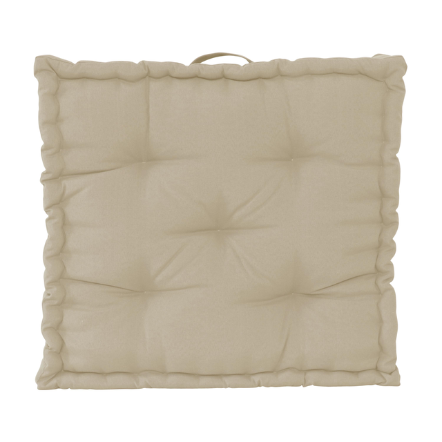 Cuscino da pavimento Futon INSPIRE Luck beige 60 x 60 cm