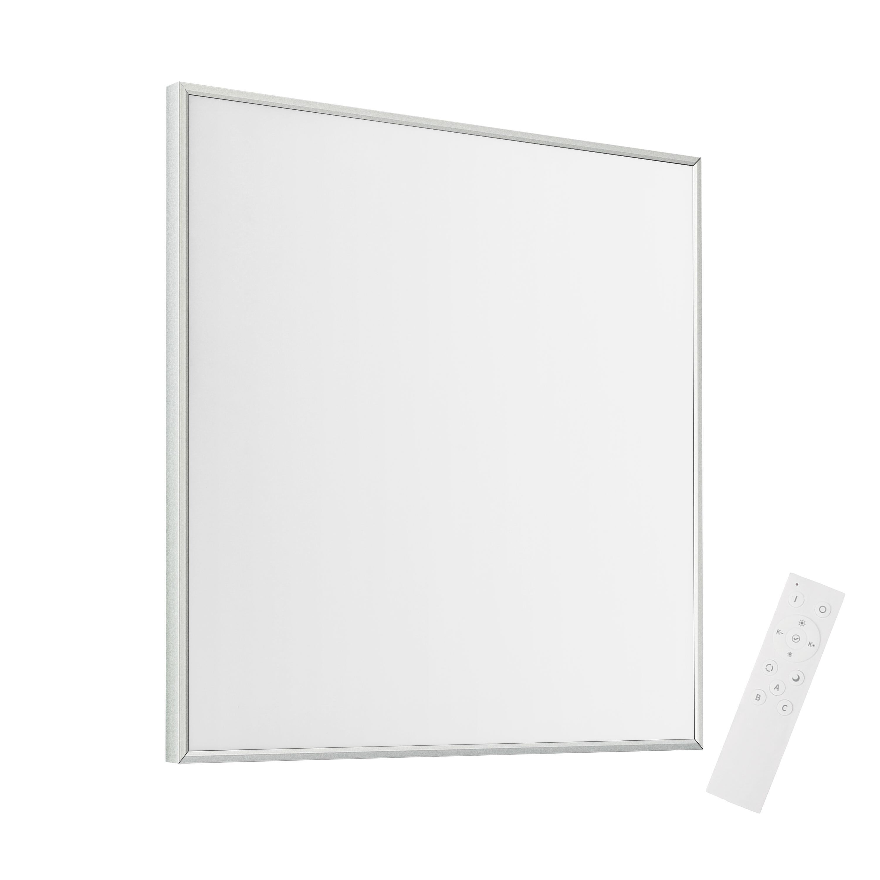 Panneau LED Gdansk, 59.5 x 59.5 cm, variation blancs/intensité, alu INSPIRE - 7