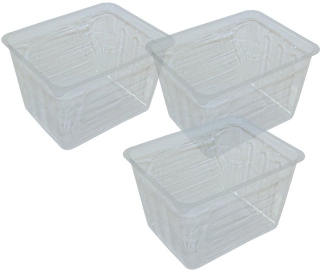 Lot de 3 recharges jetables pour seau à peinture DEXTER noir 8 l