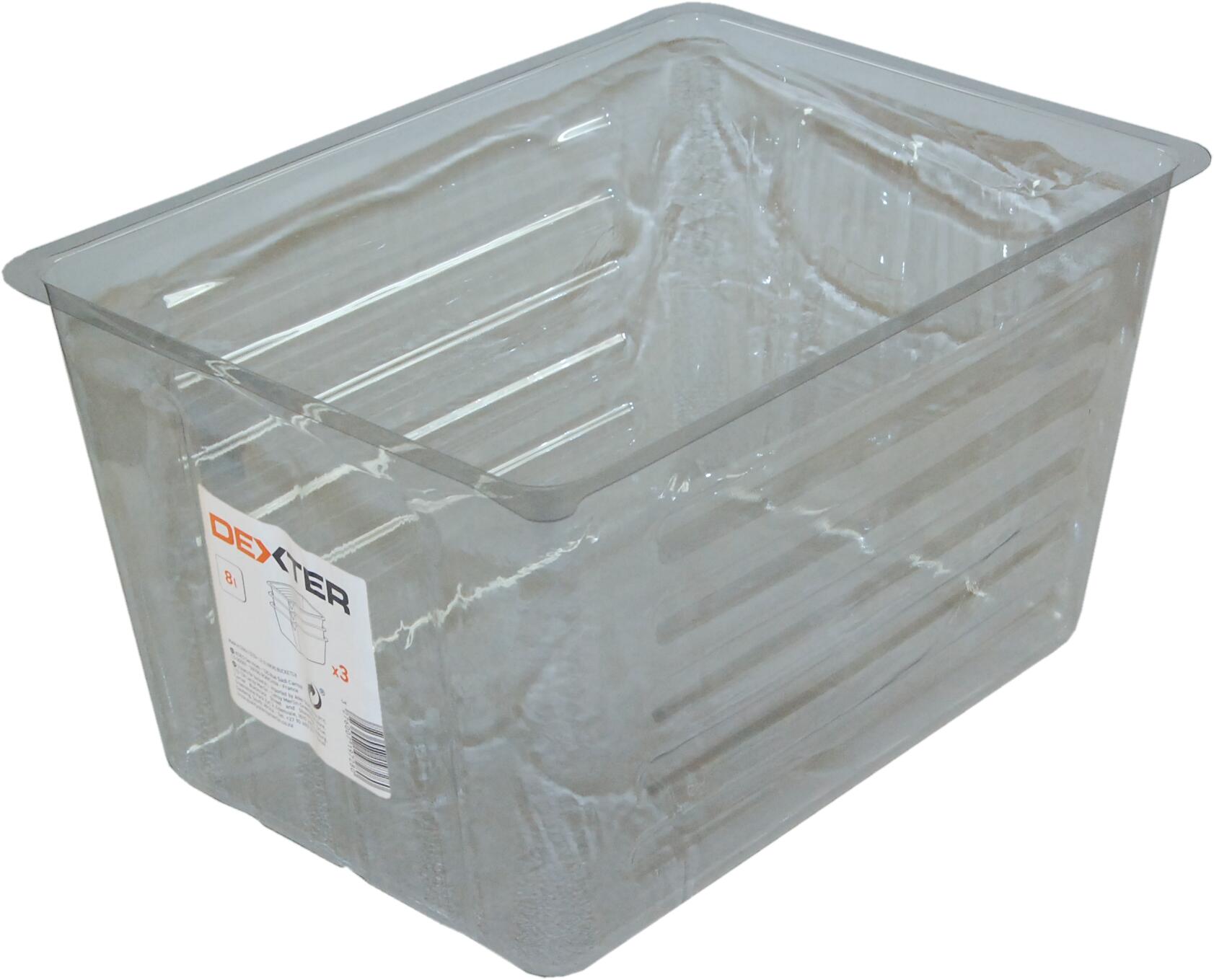 Lot de 3 recharges jetables pour seau à peinture DEXTER noir 12L - 2