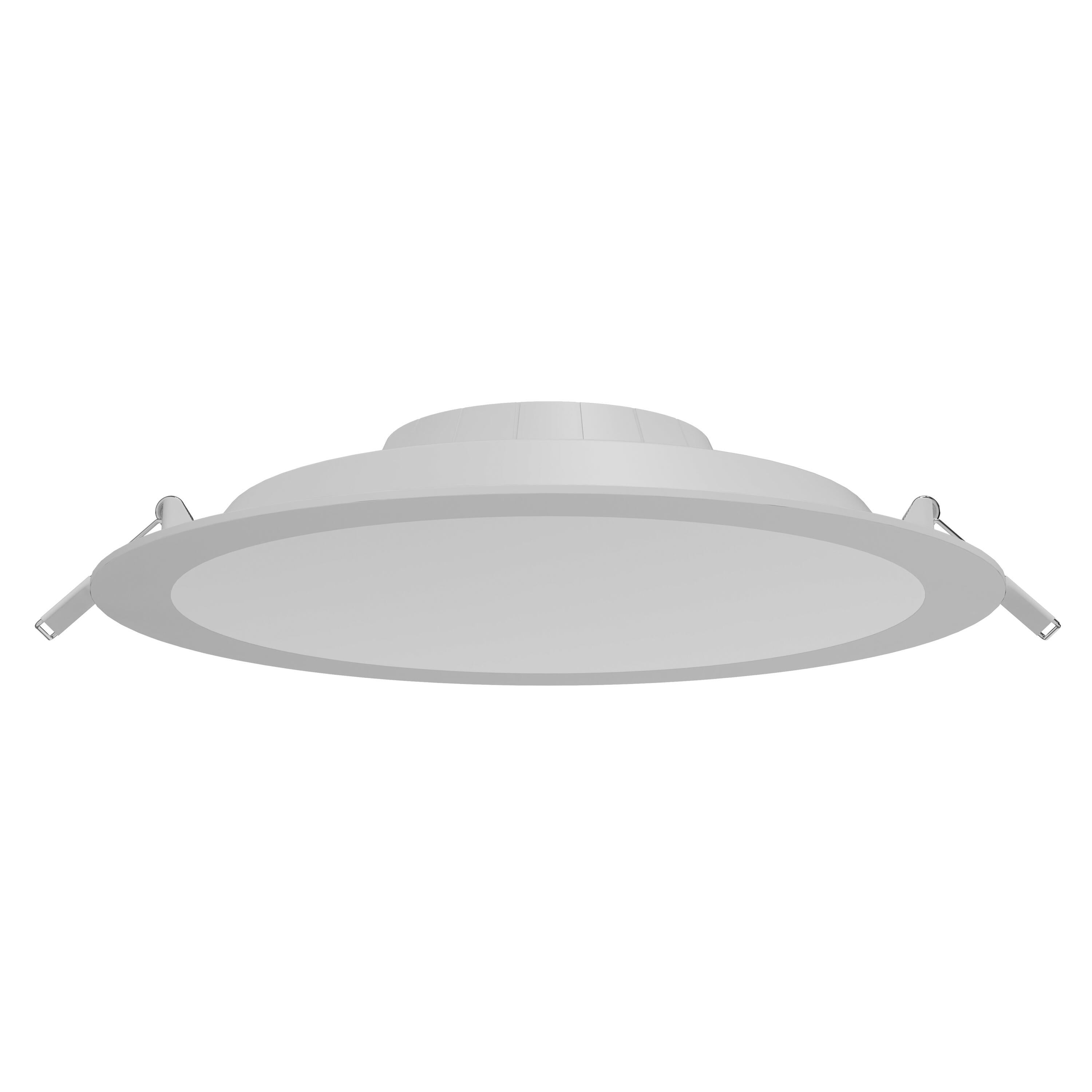 Spot individuel à encastrer fixe led intégrée D22.5, 4000K INSPIRE rond blanc - 5