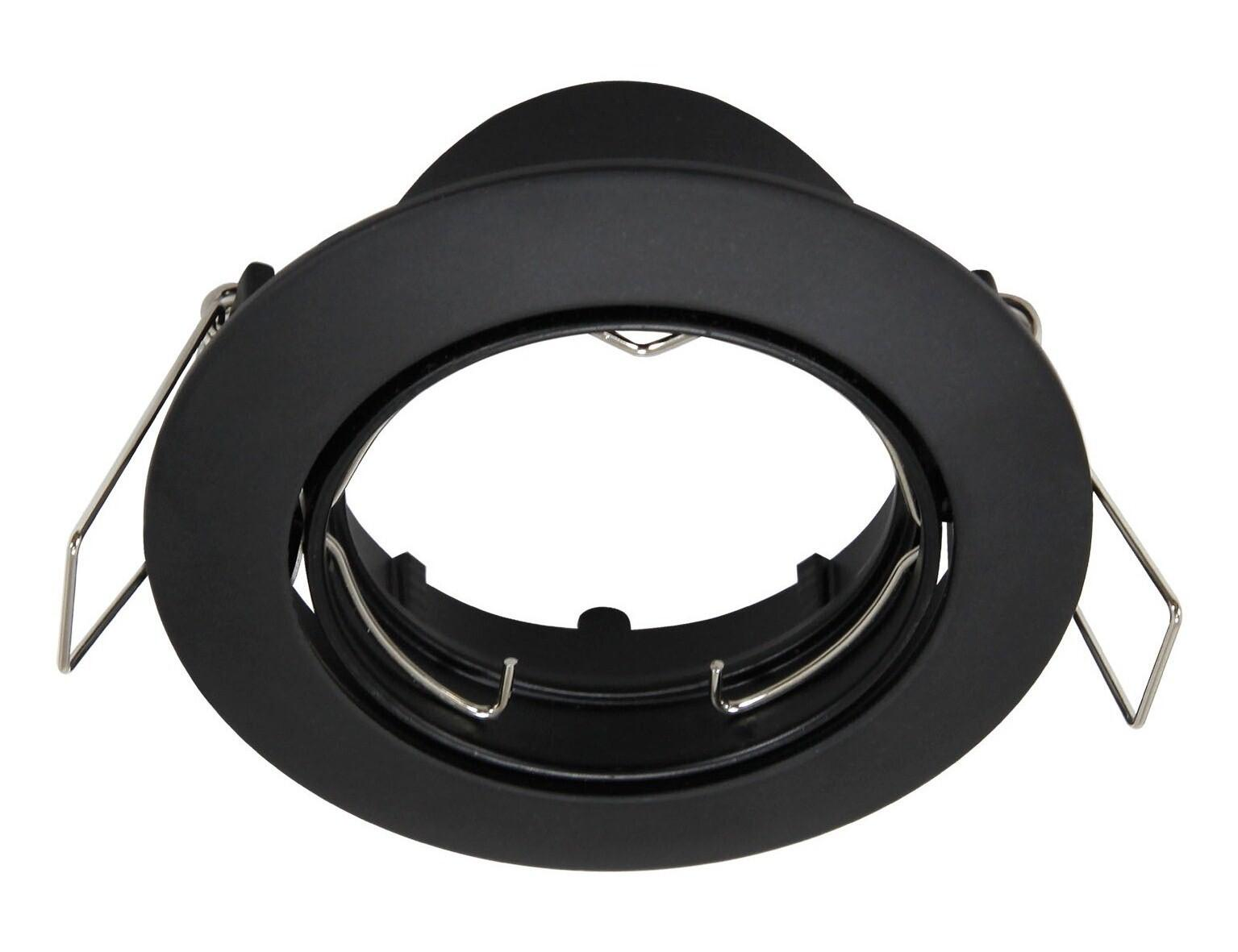 Anneau pour spot à encastrer Clane orientable sans ampoule INSPIRE noir - 9