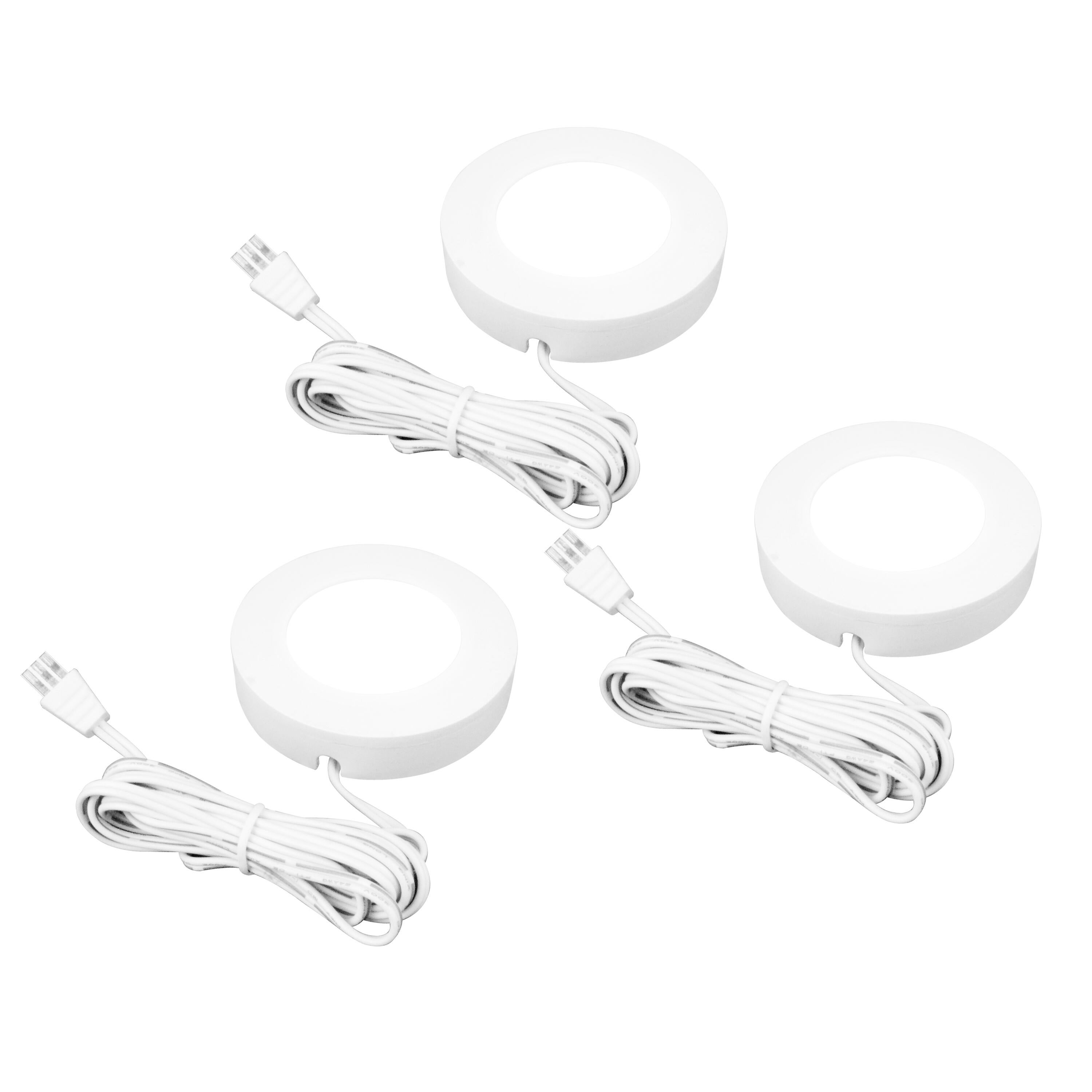 3 spots LED encastrés salle de bain IP44 Bazao, blanc neutre, blanc Inspire - 7