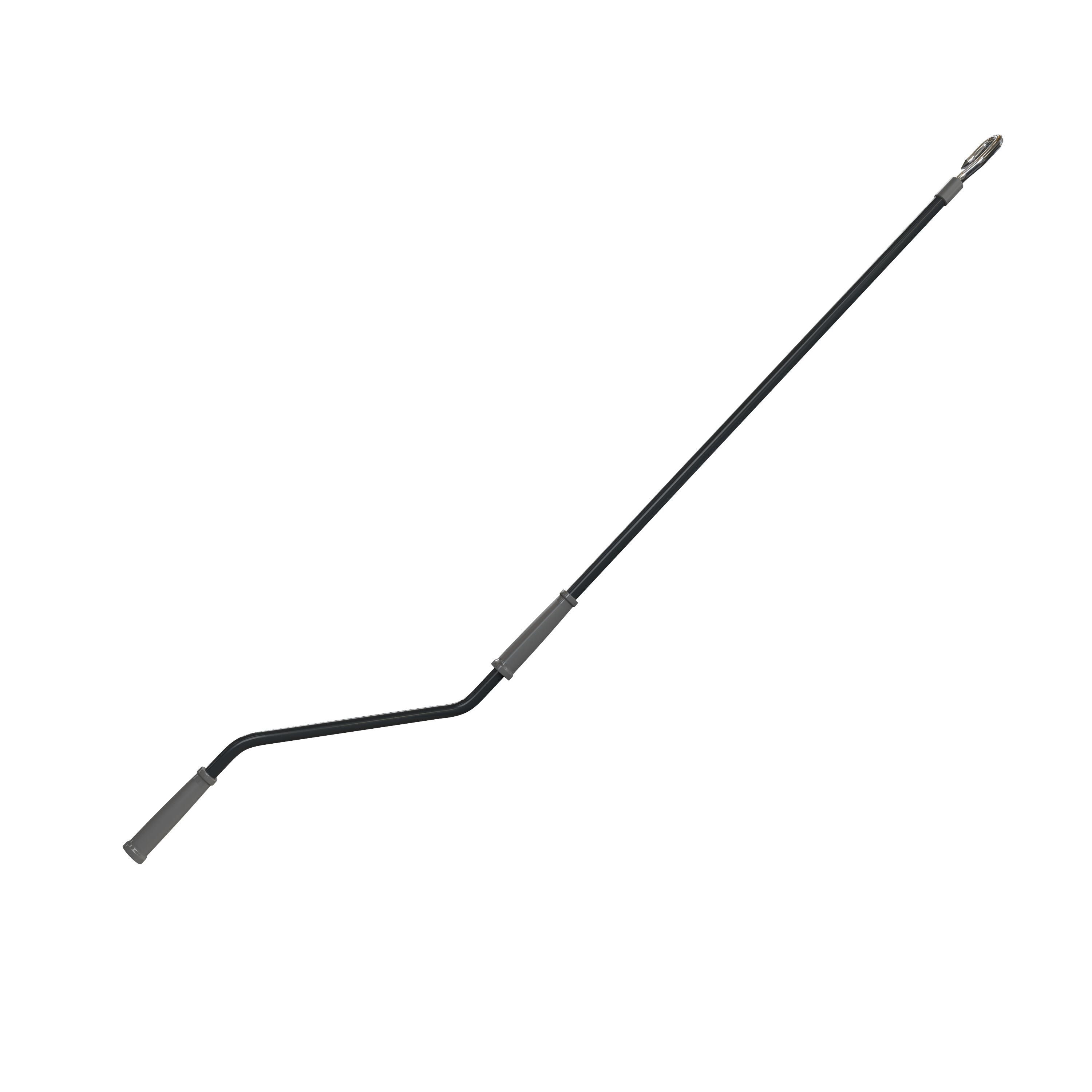 Store banne motorisé 4.95 x 3 m Zefir1 gris, toile polyester gris - 6