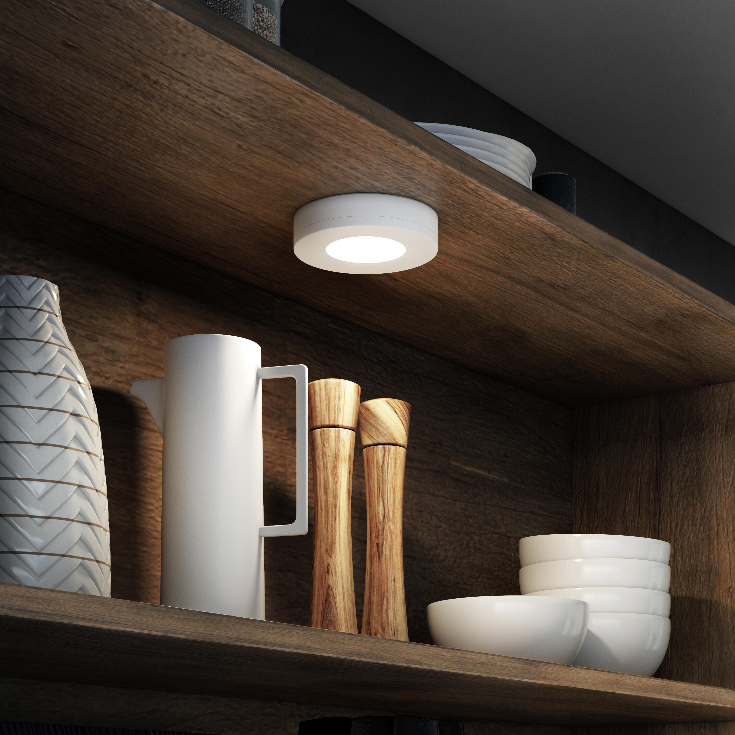 Spot LED encastré salle de bain IP44 Bazao, blanc neutre, blanc Inspire - 3