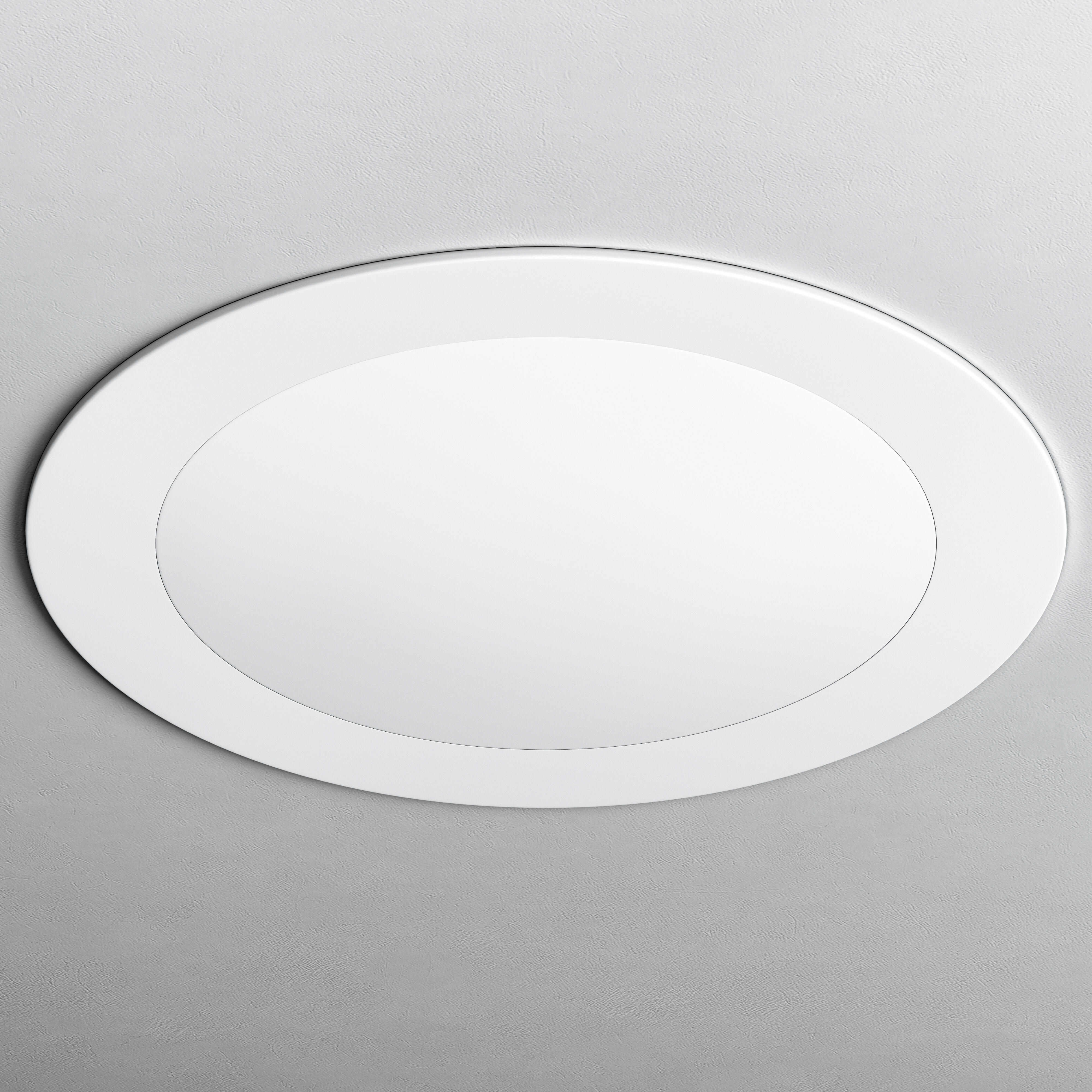 Spot individuel à encastrer fixe led intégrée D22.5, 4000K INSPIRE rond blanc - 3