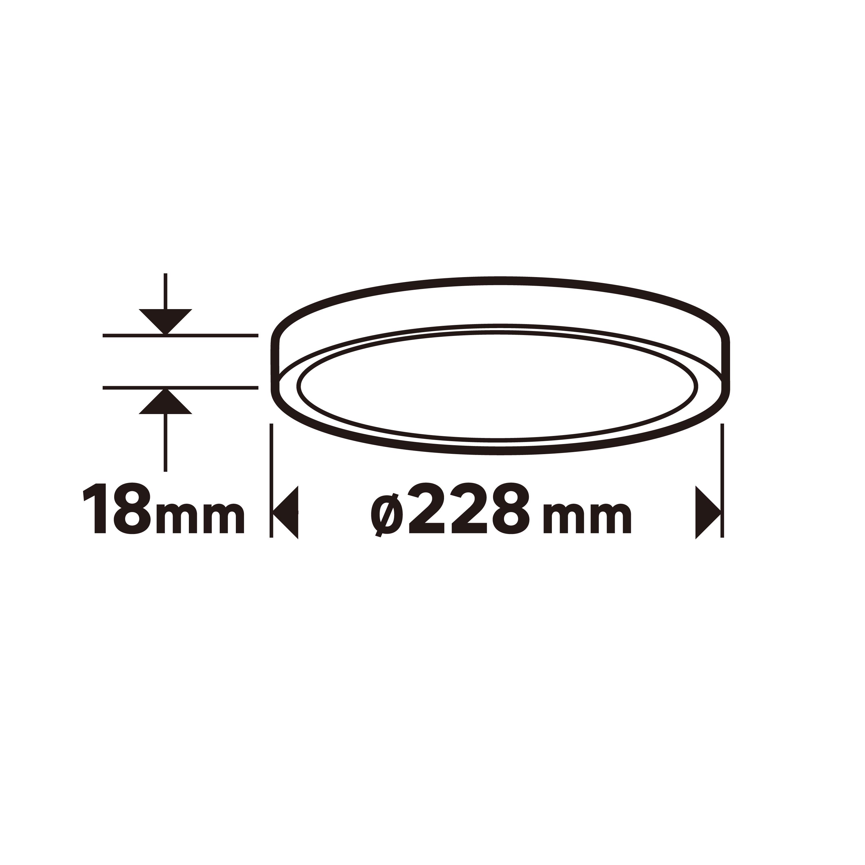 Kit 1 spot à encastrer/à fixer Manoa led intégrée blanc chaud/neutre D22.5 blanc - 8