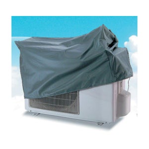 Telo Copri Condizionatore Esterno - L800 X H550 X P330, Polipropilene Traspirante, Bianco - Foto 5