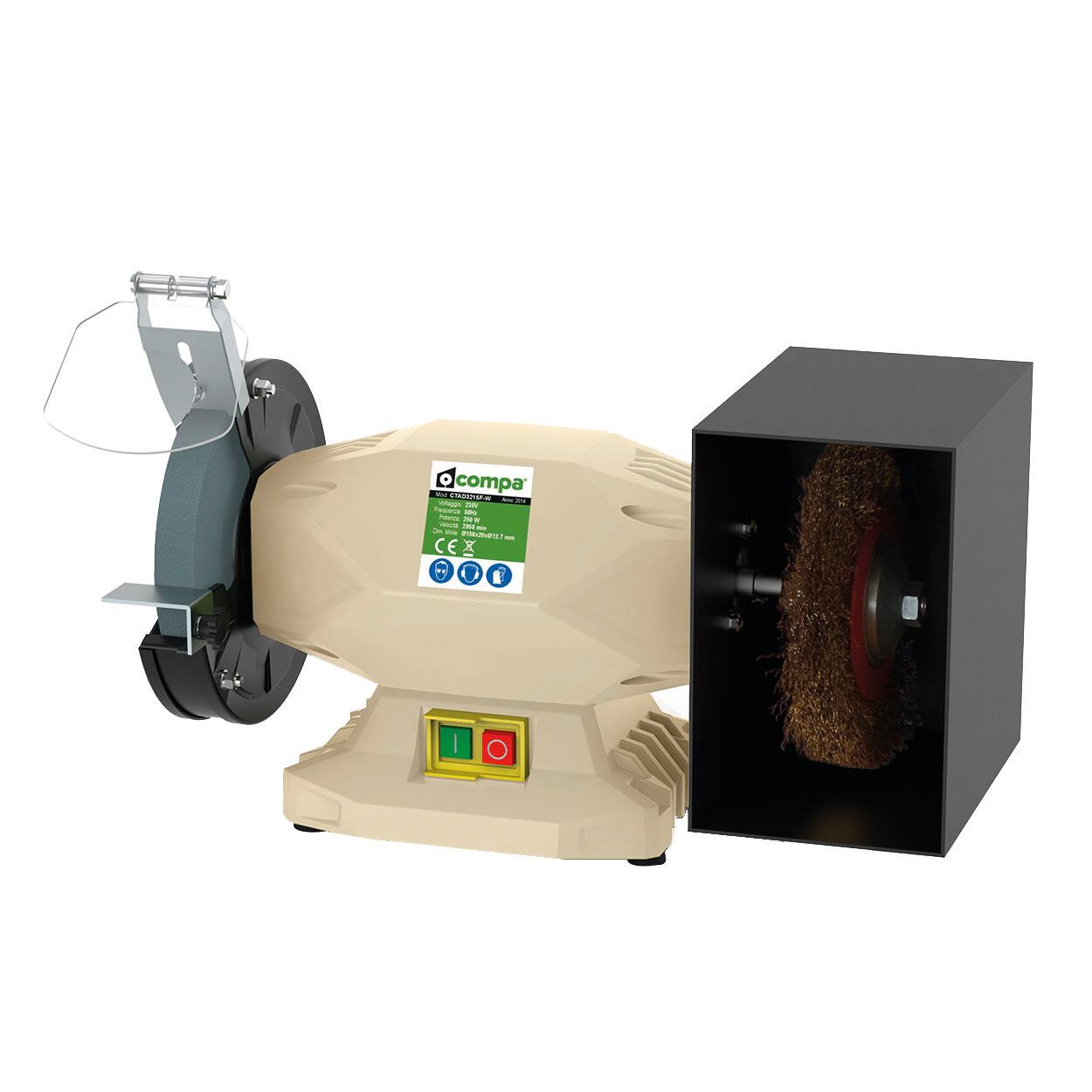 Mola Da Banco 125mm In Corindone Bianco - Grana 80 Per Affilatura Acciai - Foto 13