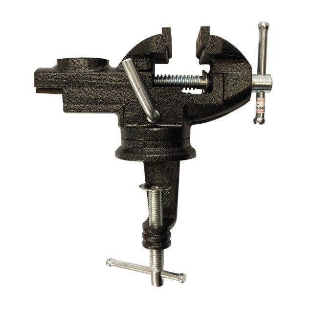 Morsa Da Banco Heavy Duty 75mm Con Incudine - Per Lavori Pesanti, Fissaggio Solido A Banco Di Lavoro - Foto 2