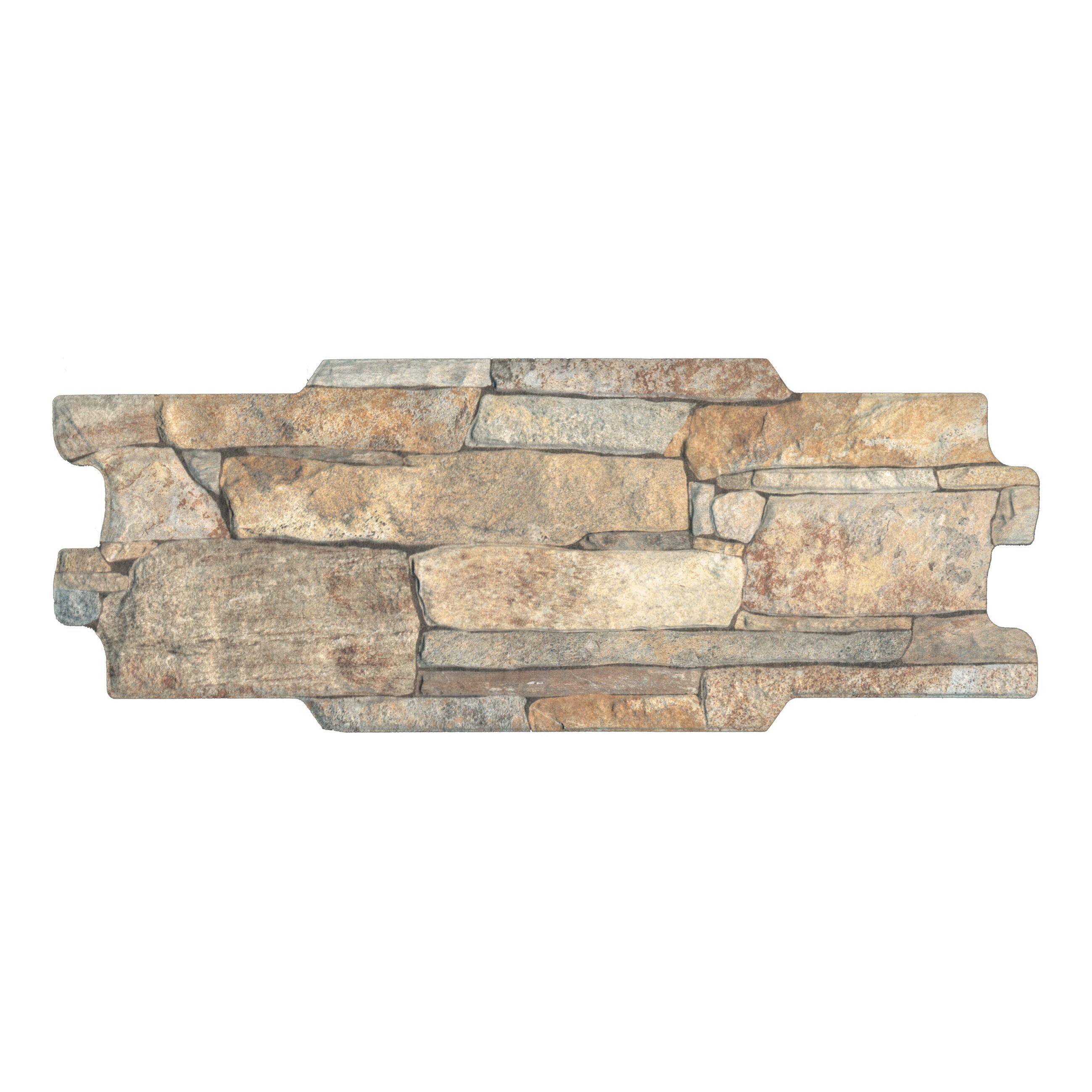 Rivestimento decorativo in gres porcellanato Murales beige da interno / esterno 0.9 m² - 5