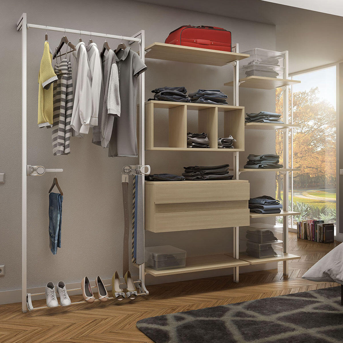 I consigli di Sara Home Organizer - Come organizzare la cabina armadio di  Moretti Compact 