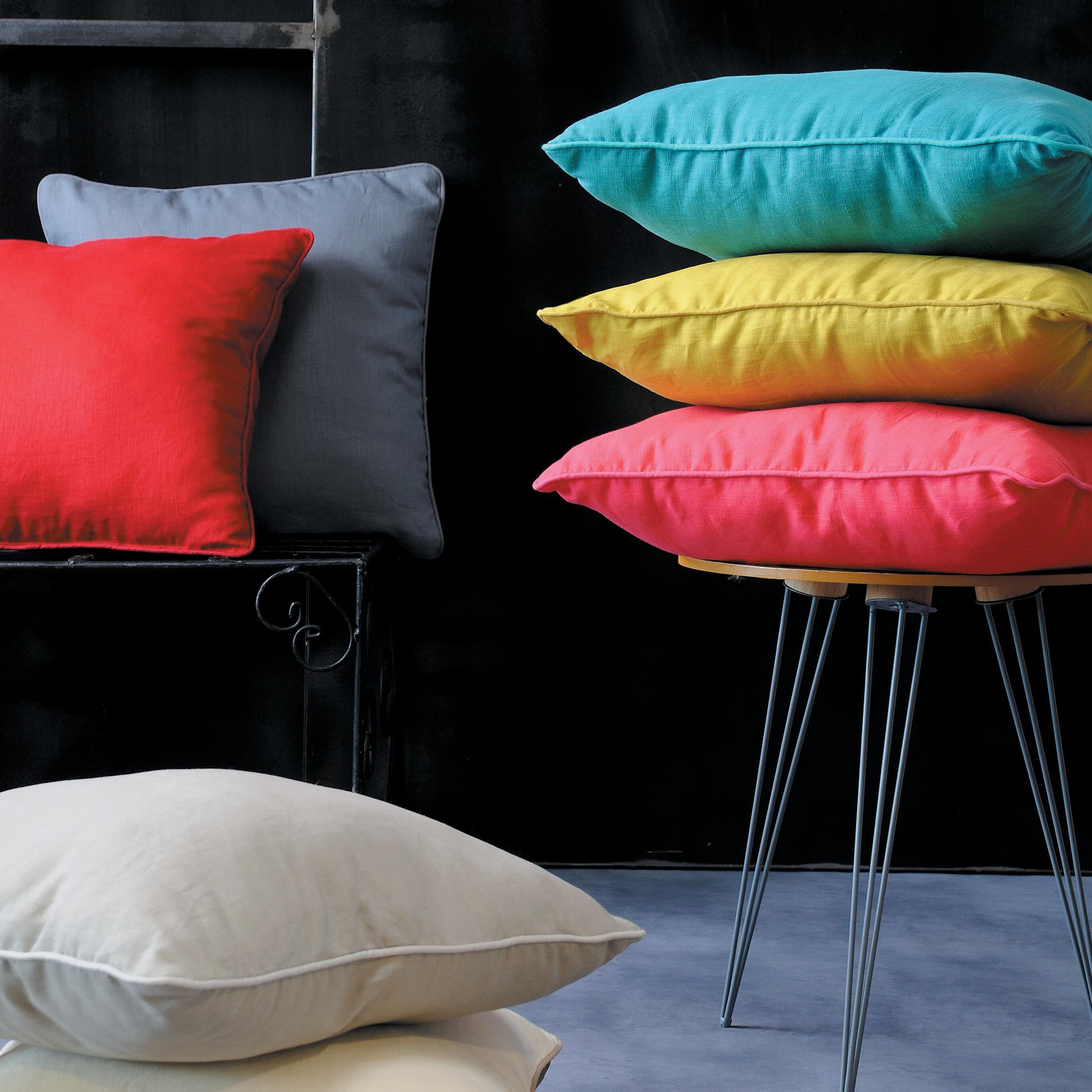 Cuscino Cilindrico Antiacaro 90x38cm - Cotone E Poliestere, Produzione Francese - Foto 8