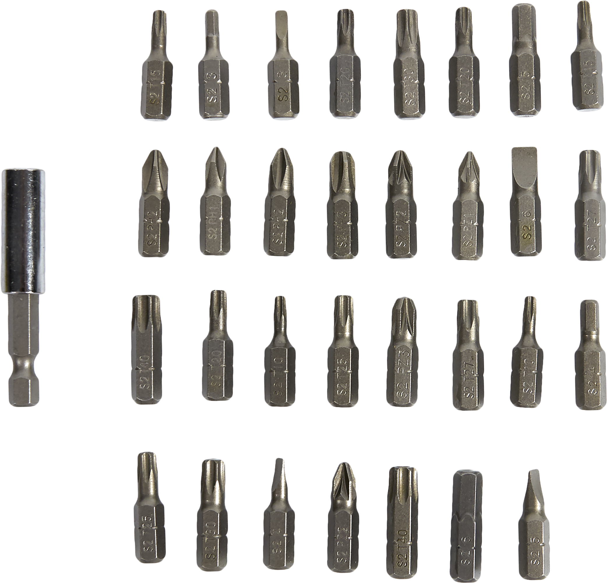 Zestaw BITÓW PH/PZ/S/T/H 25 mm+U 31 szt. DEXTER - 2