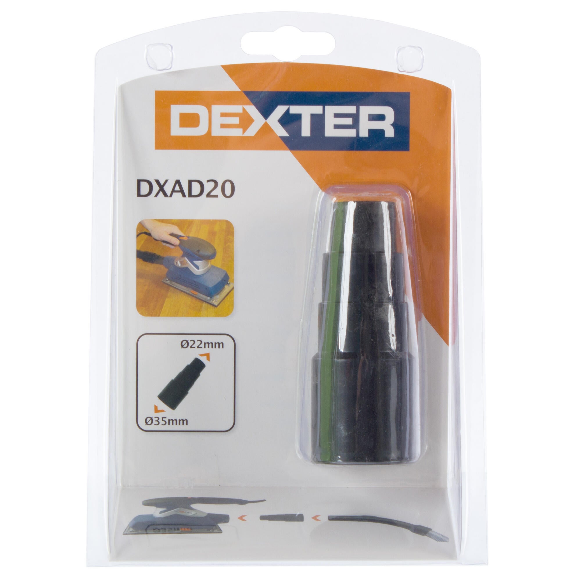 Bocchetta per aspiratore DEXTER DXAD 20 Ø 35 mm - 9