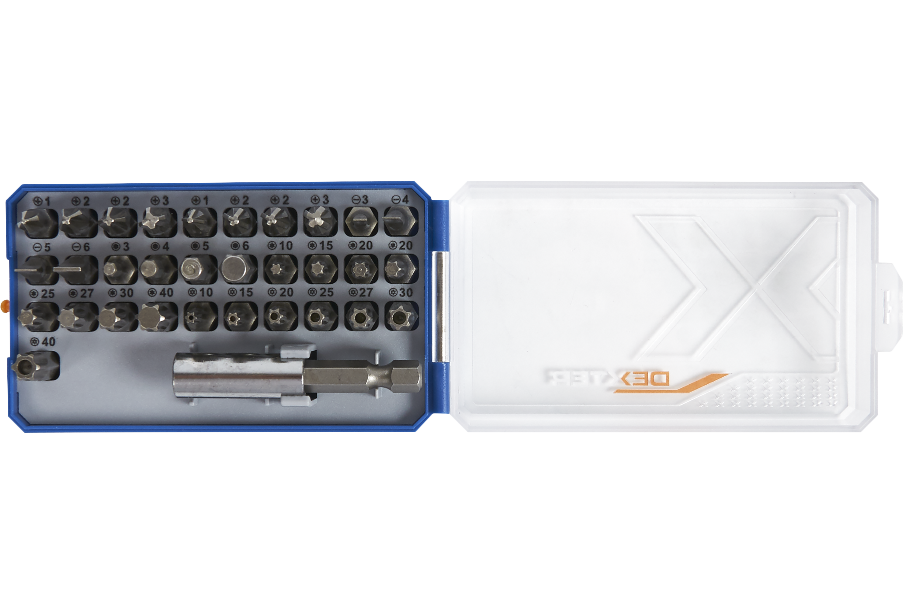 Set di inserti per avvitatori DEXTER 31 pezzi - 8