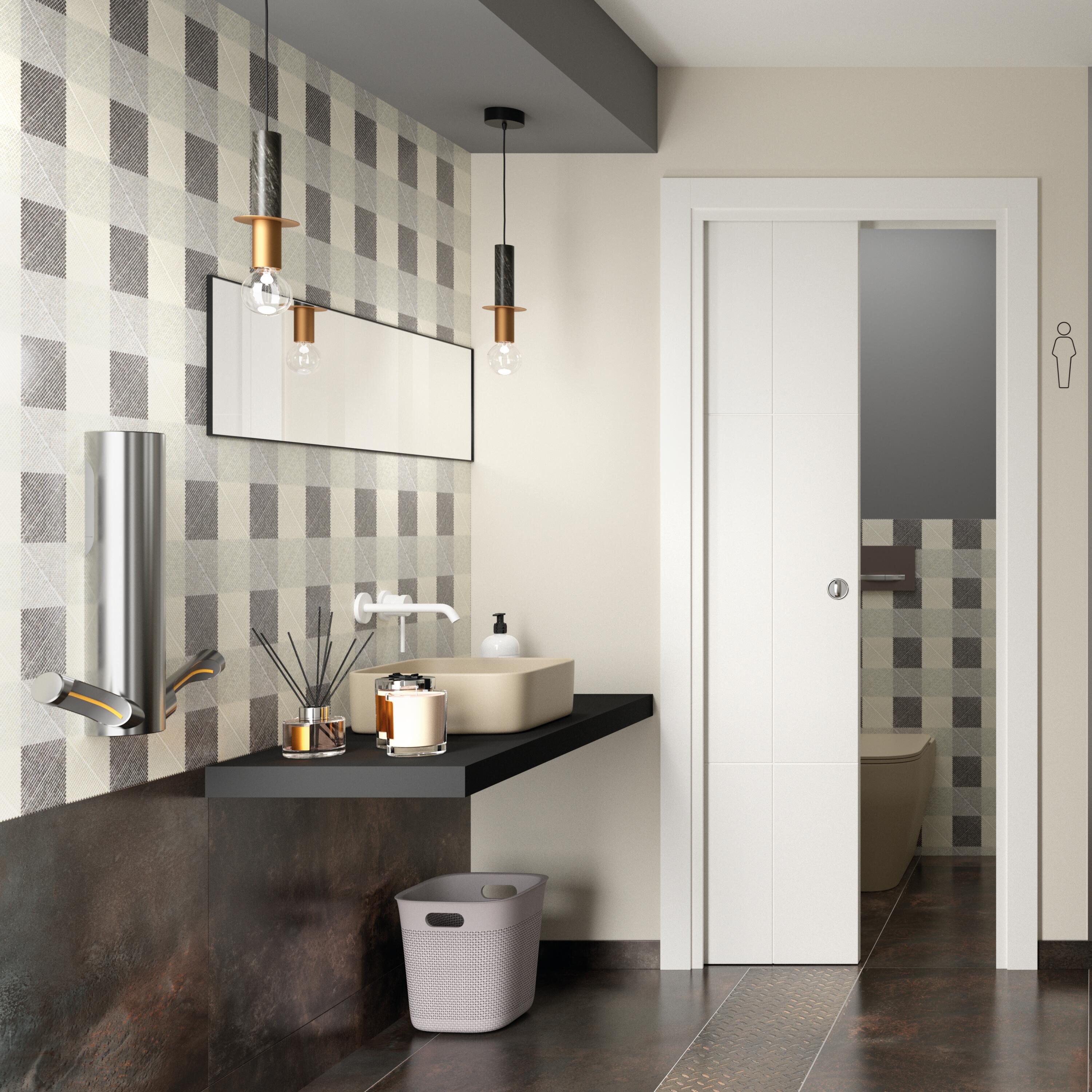 Piastrella da pavimento e rivestimento interno in gres porcellanato 60 x 120 cm rettificato bronzo opaco Metal Now traffico intenso (pei 4/5) Sp. 10 mm 1.44 mq - 5