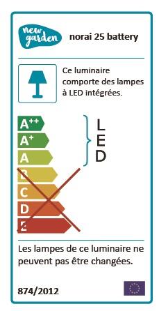Suspension rechargeable Norai 45 Lumens, couleurs changeantes, NEWGARDEN - 5