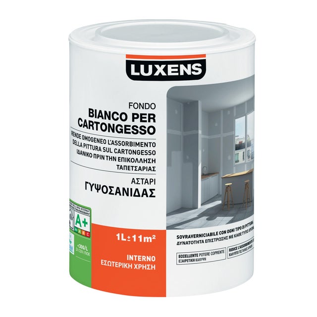 Fondo per cartongesso all'acqua LUXENS 1 L