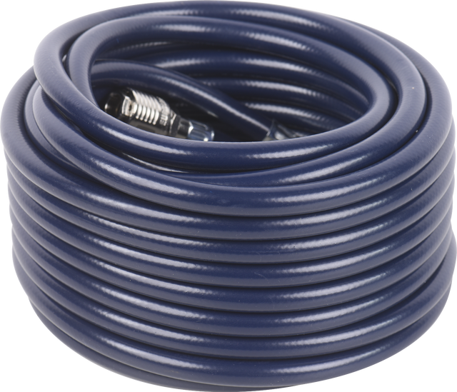 Tubo Per Compressore Aria Blu – Diametro 13mm, 20 BAR, 300 CV, Con Attacchi Rapidi
