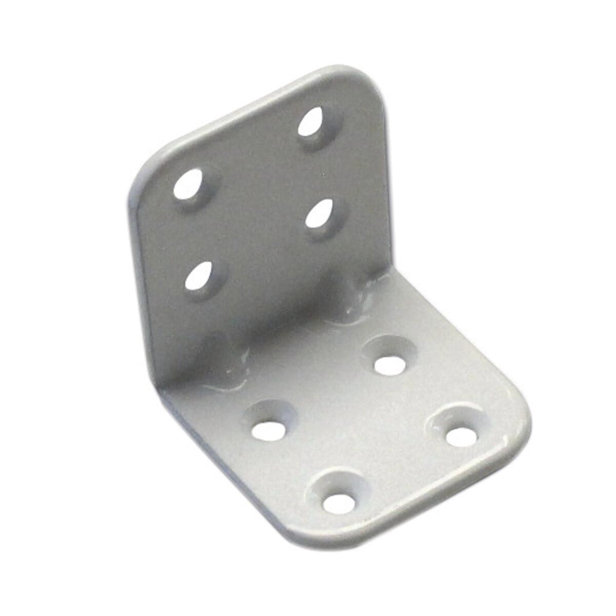 100 X Angolo 30x30 X16x1,5mm Angolo Mobili Sedia Sicke Argento Zincato - Foto 2