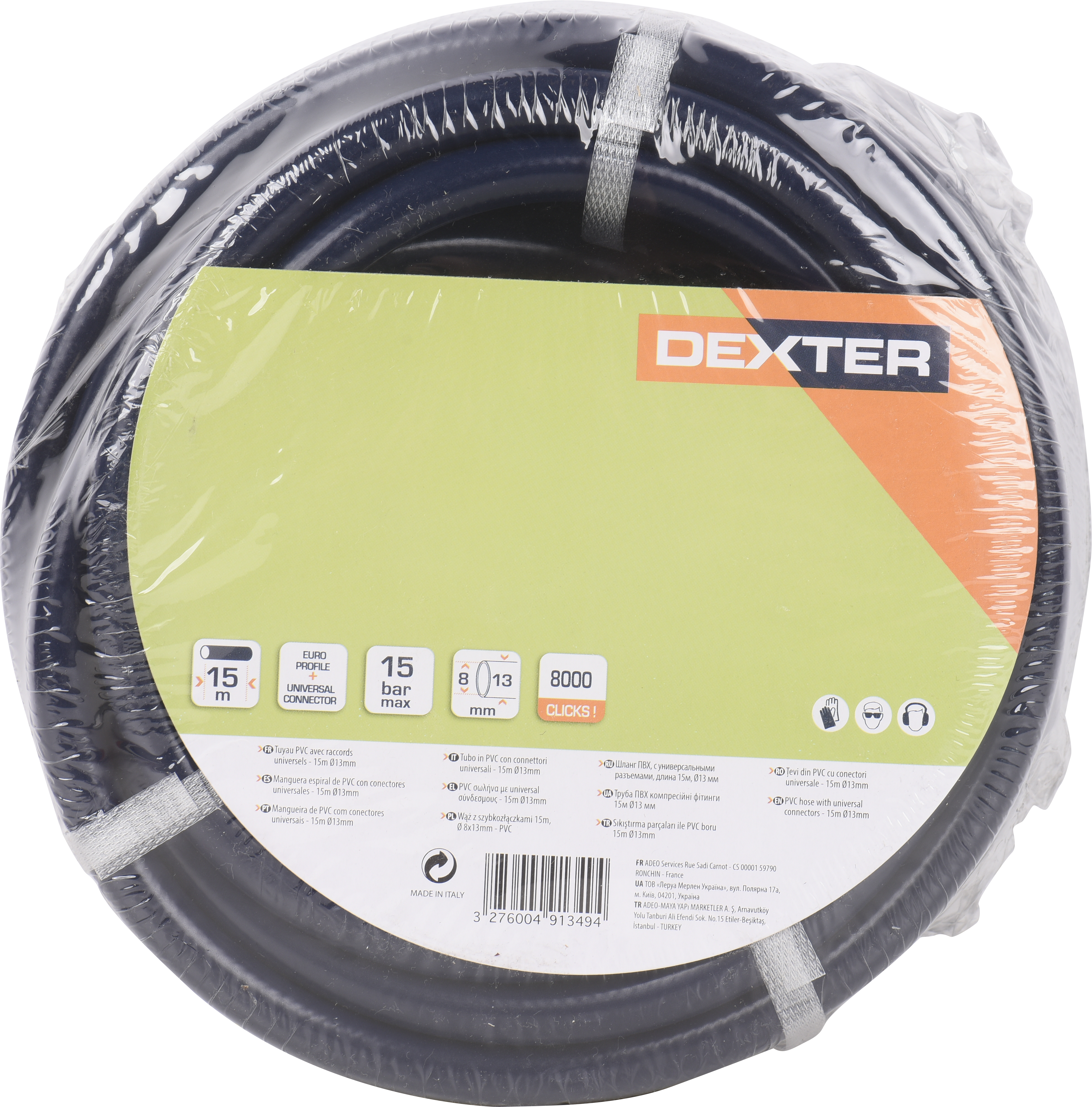 Mangueira universal DEXTER 15M D8X14MM - 4