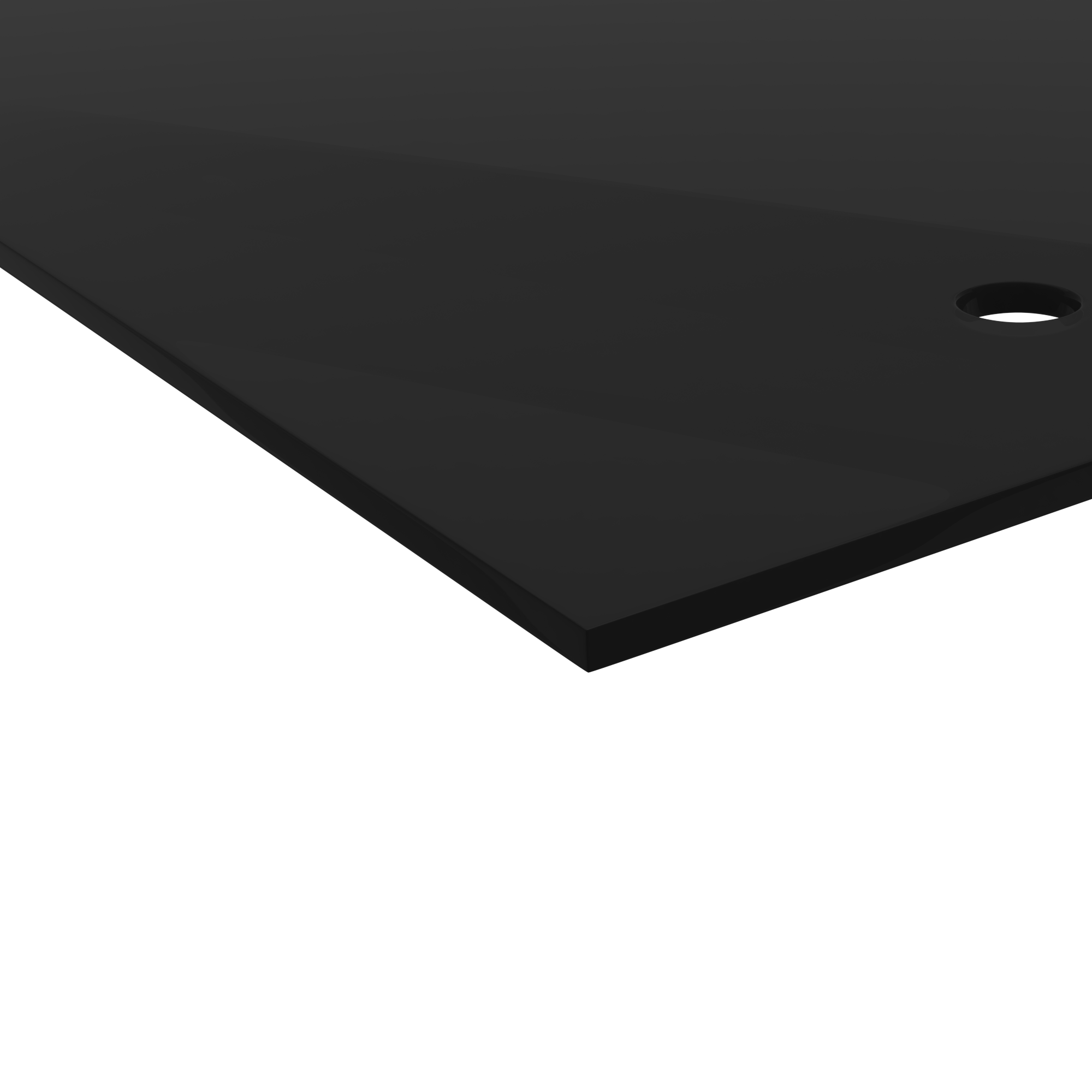 Alpendre em vidro preto Isoxa 140x90 cm - 4