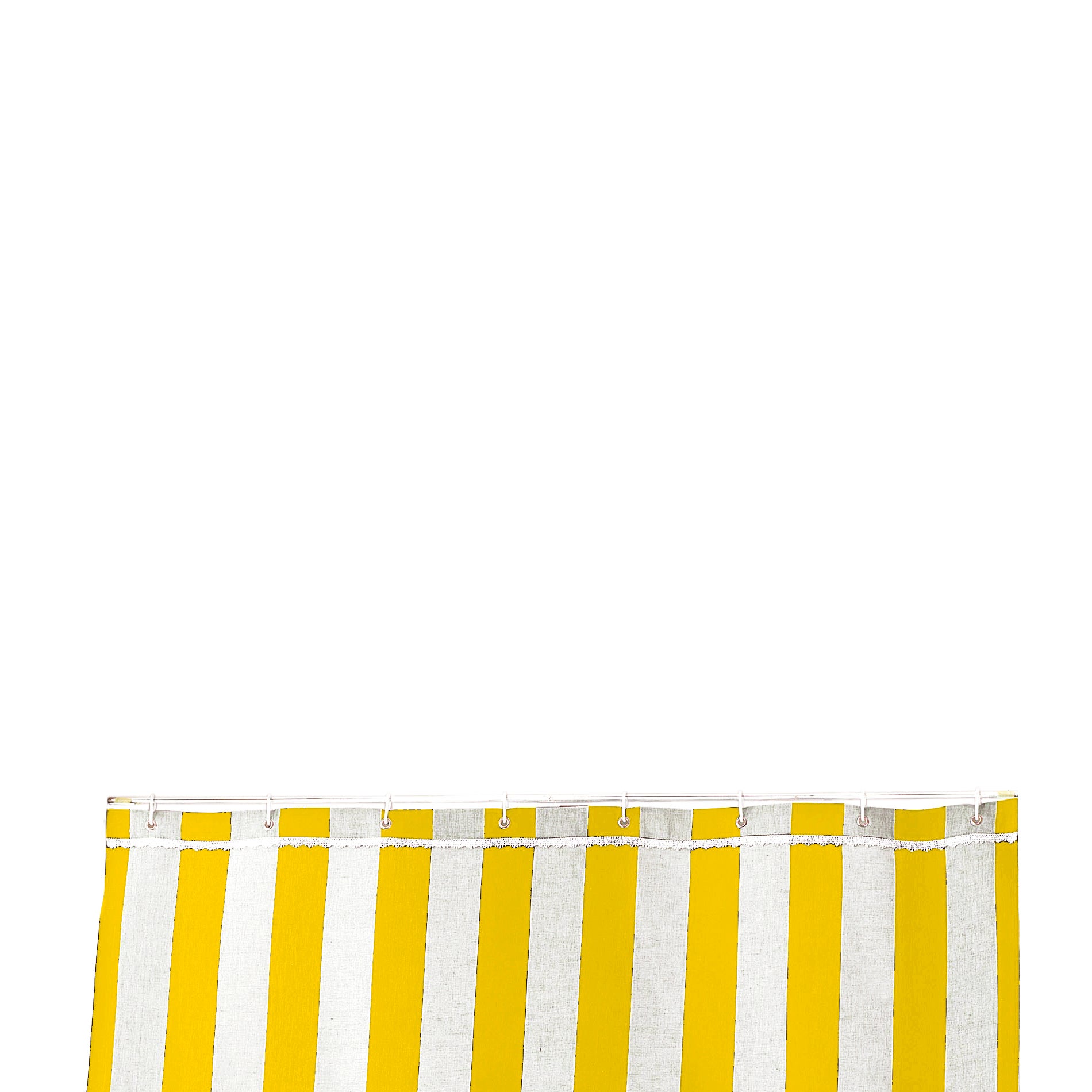 Tenda Sole Caraibi giallo, occhiello 140x300 cm - 4