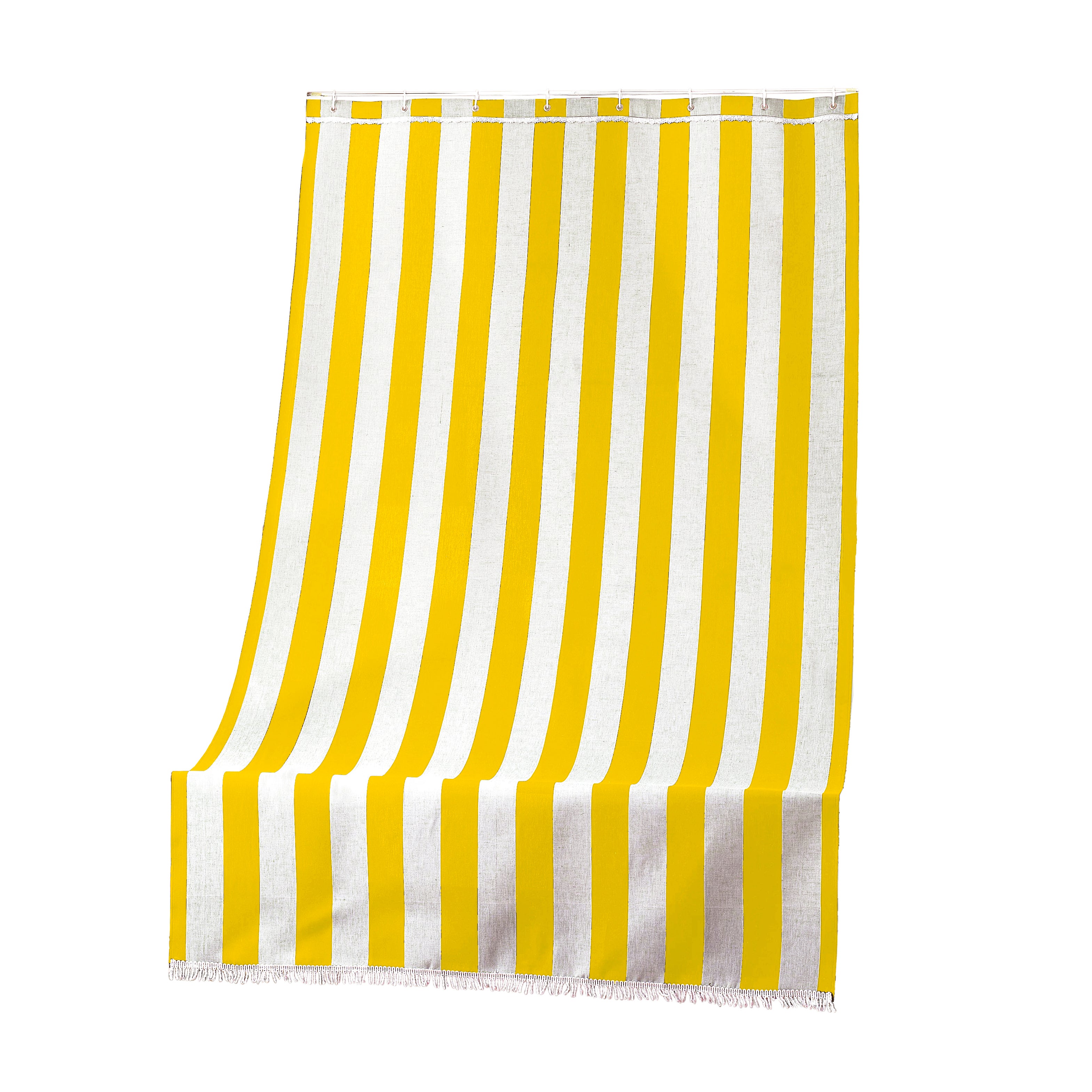Tenda Sole Caraibi giallo, occhiello 140x300 cm - 2