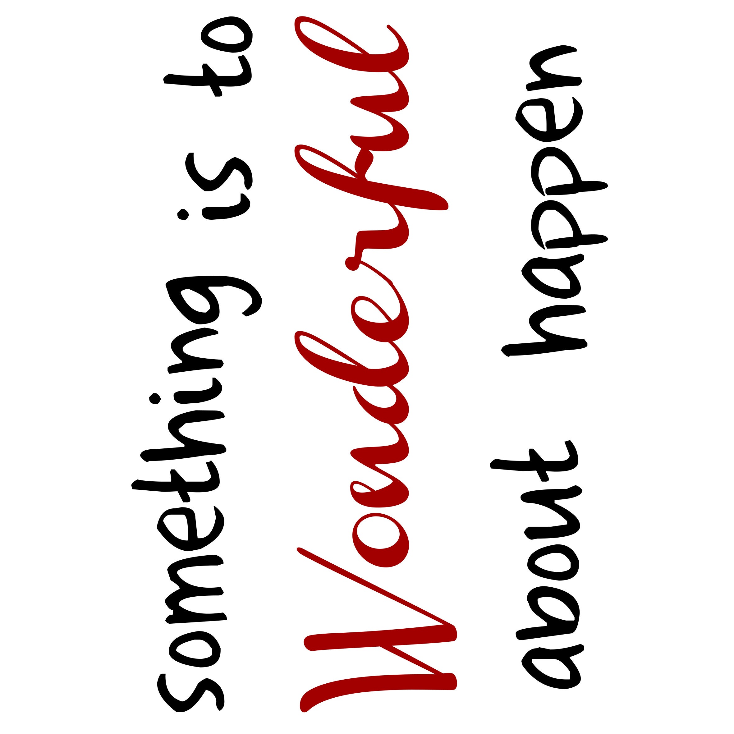 Sticker Words Up 47x67 cm multicolore, confezione da 2 fogli - 3