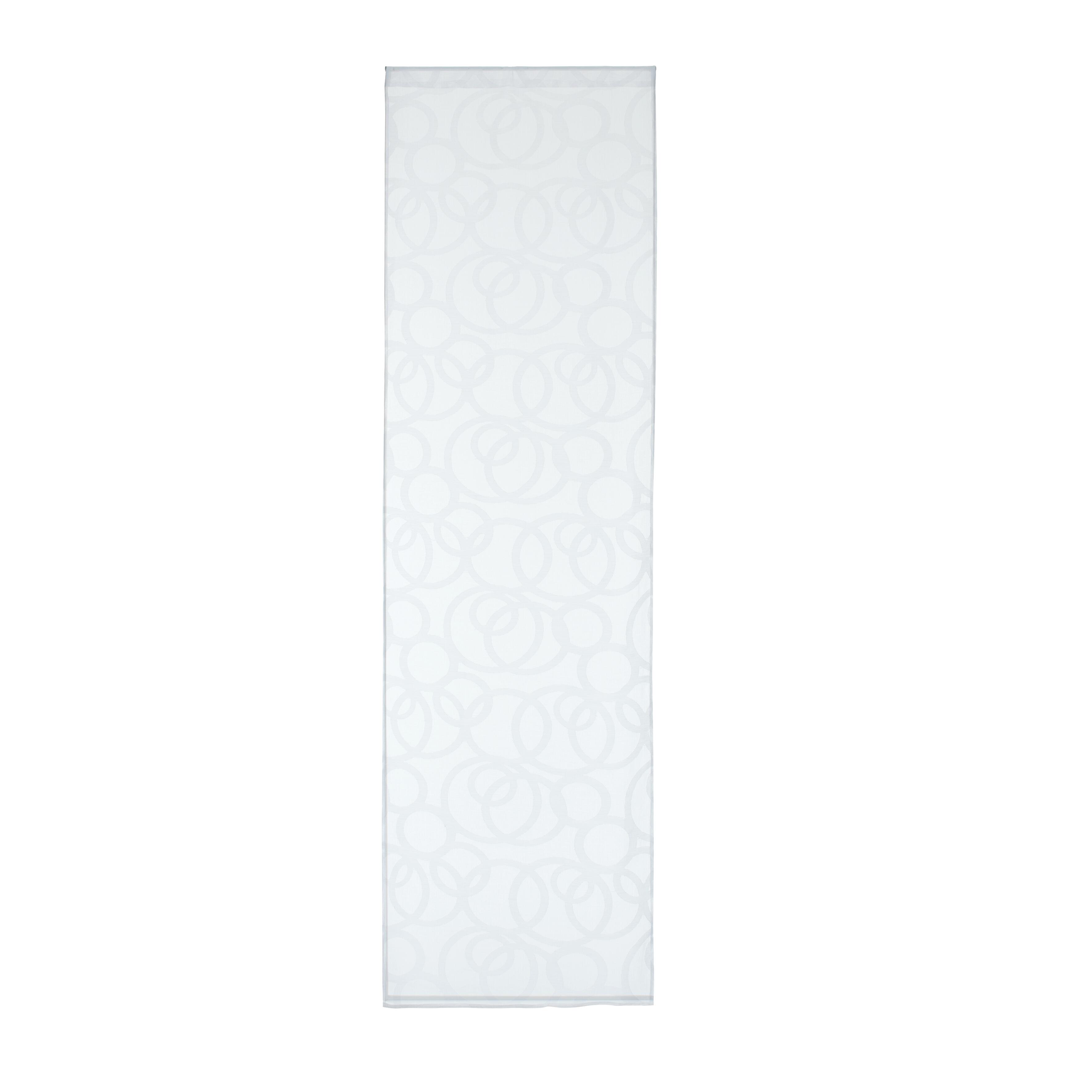 Tenda Filtrante Mistral Bianco, Fettuccia E Passanti Nascosti 140x300 Cm 82678976