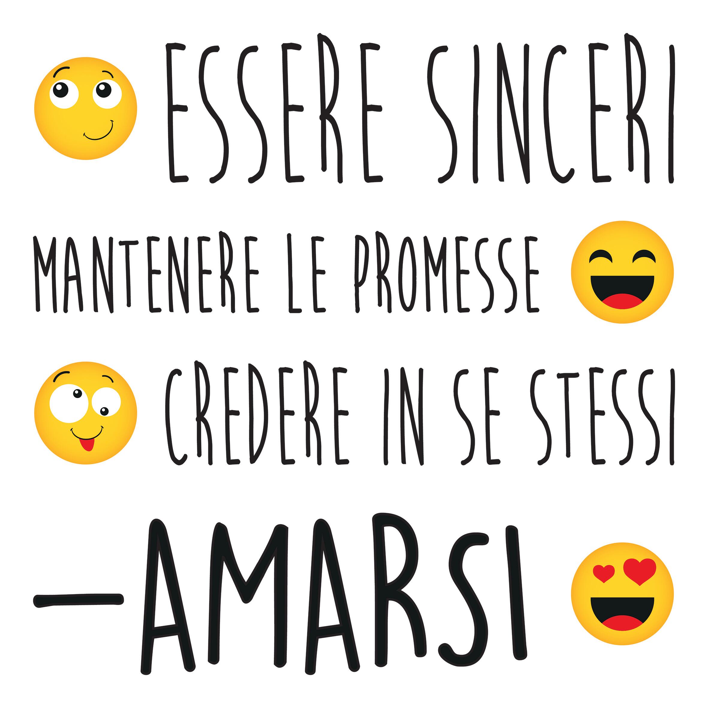 Sticker Words Up - Regole della casa 31.5x34 cm multicolore - 3