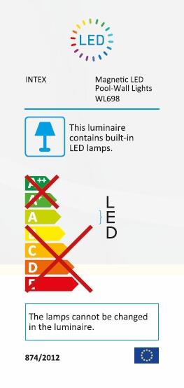 Spot LED de piscine INTEX multicouleur, 5 W - 11