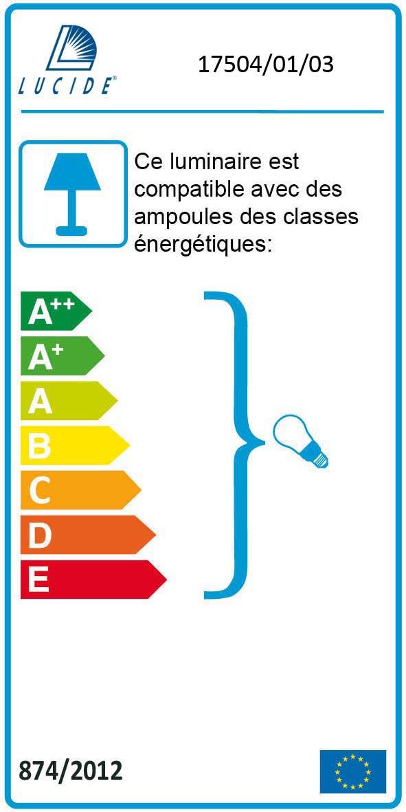 Lampe Banker, acier, bronze, H.31 cm, E14 - 6