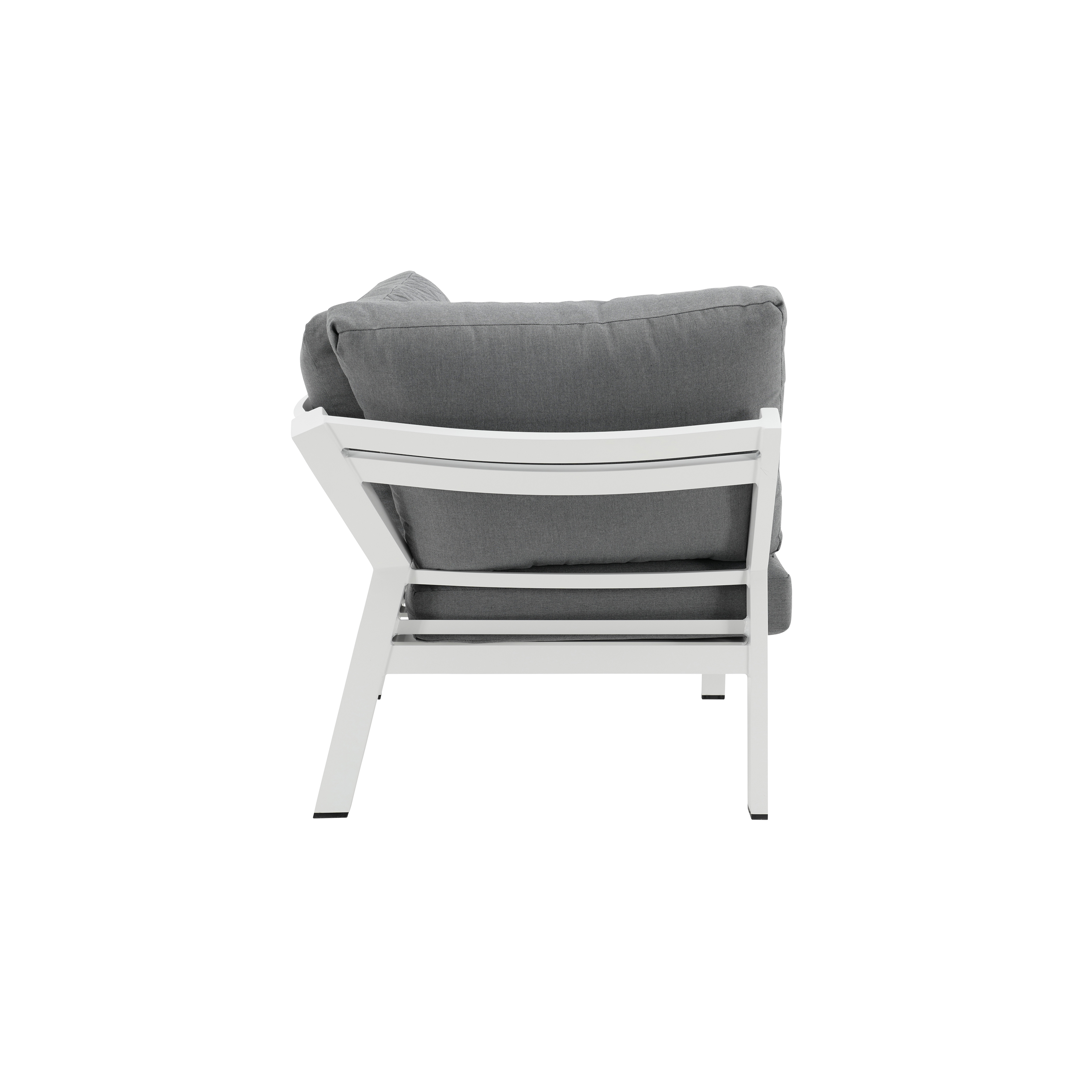 Set de porche de aluminio Naterial Augus blanco para 6 personas - 9