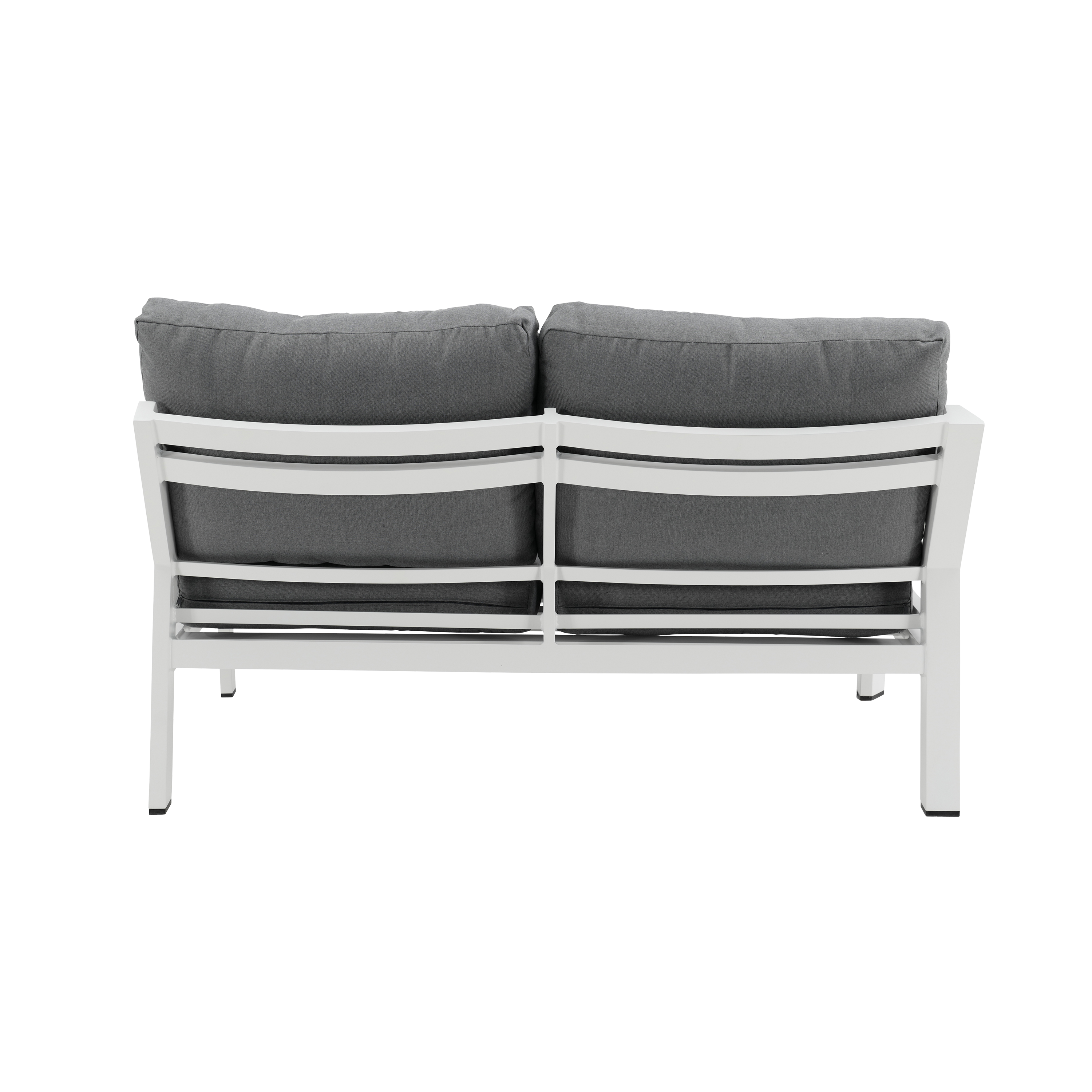 Set de porche de aluminio Naterial Augus blanco para 6 personas - 5
